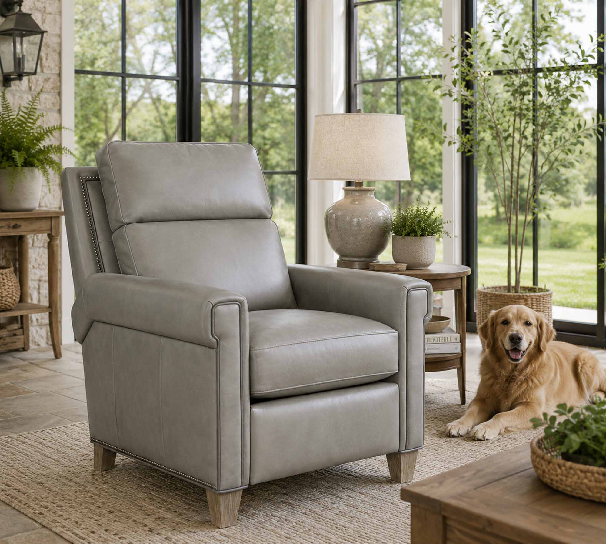 Millie Leather Recliner - Image 11