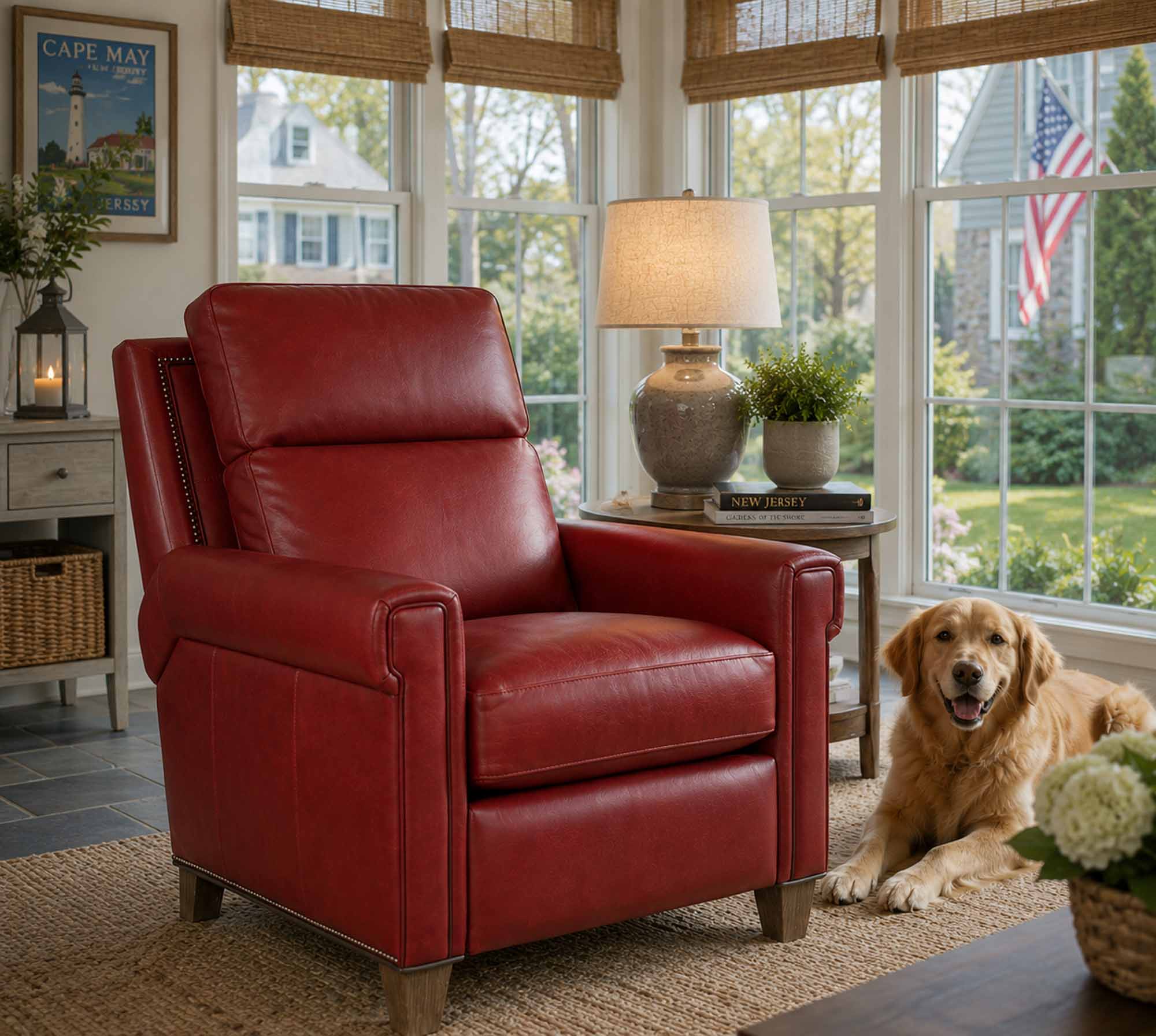 Millie Leather Recliner - Image 12