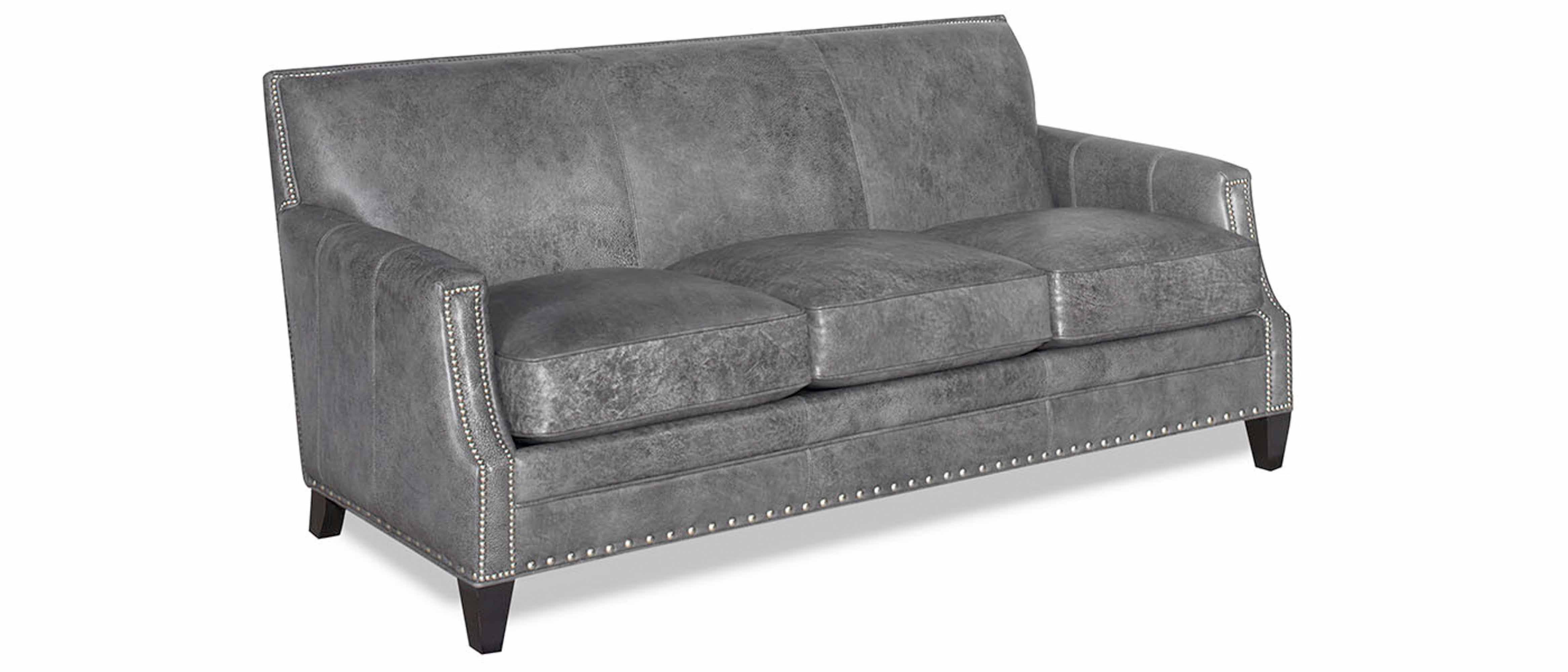 Mills Leather Loveseat - Image 2