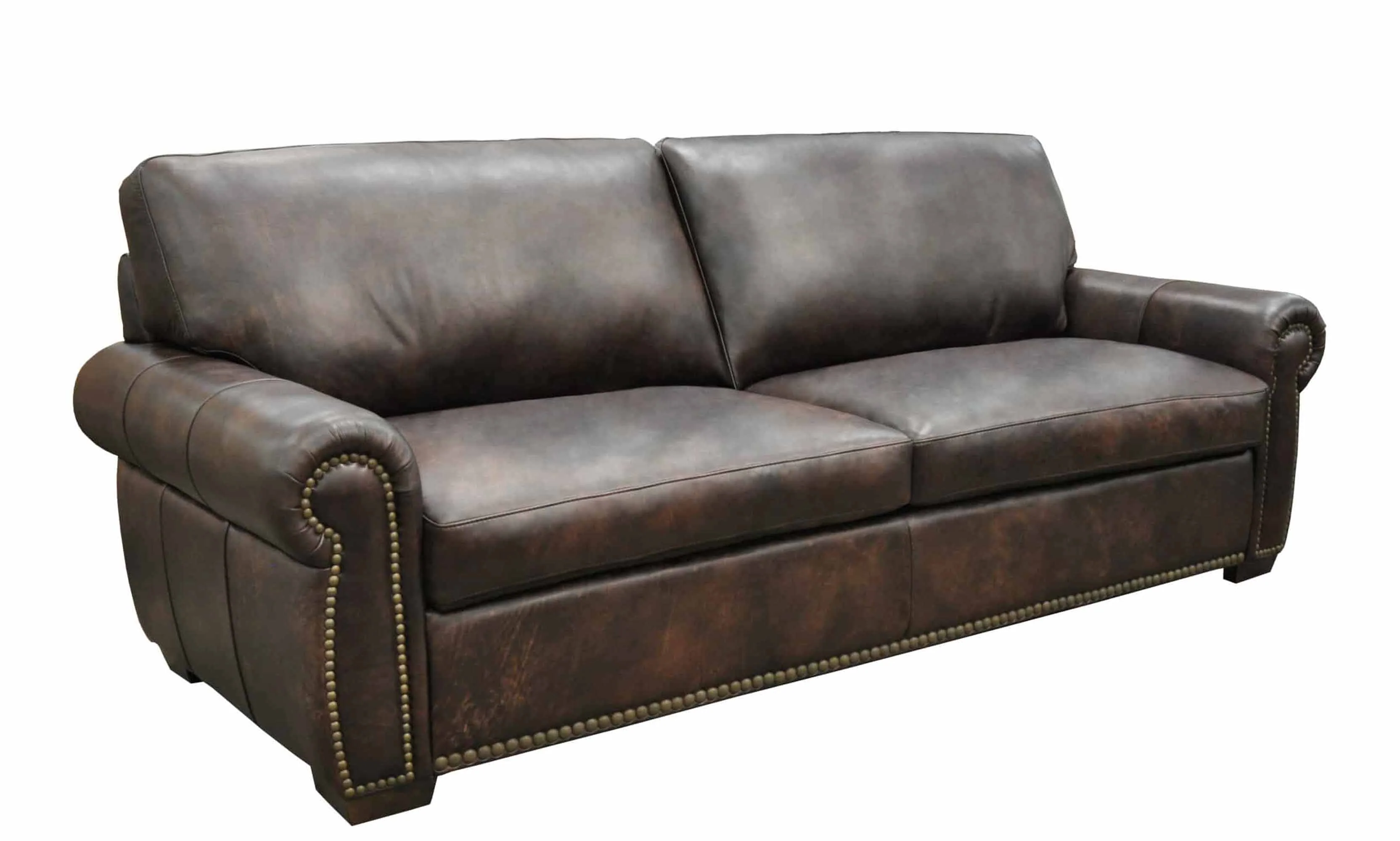 Milo 2 Leather Sofa