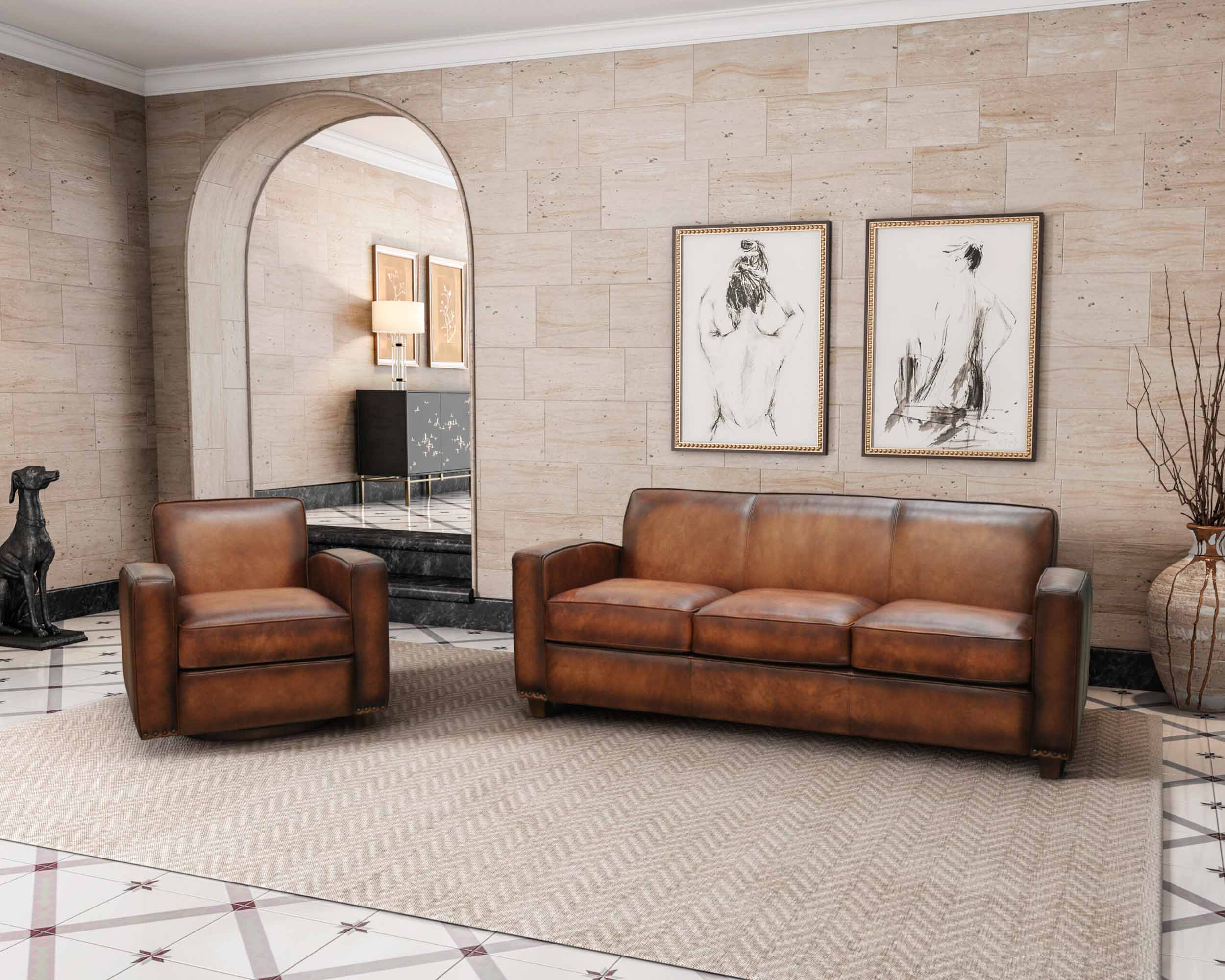 Montecito Leather Chair - Image 7