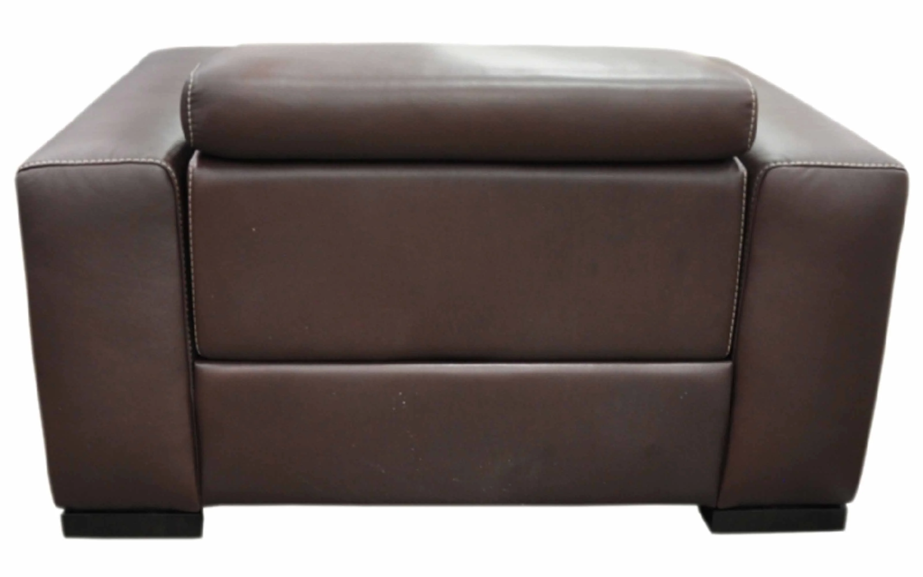 Murano Leather Power Recliner With Articulating Headrest - Image 3