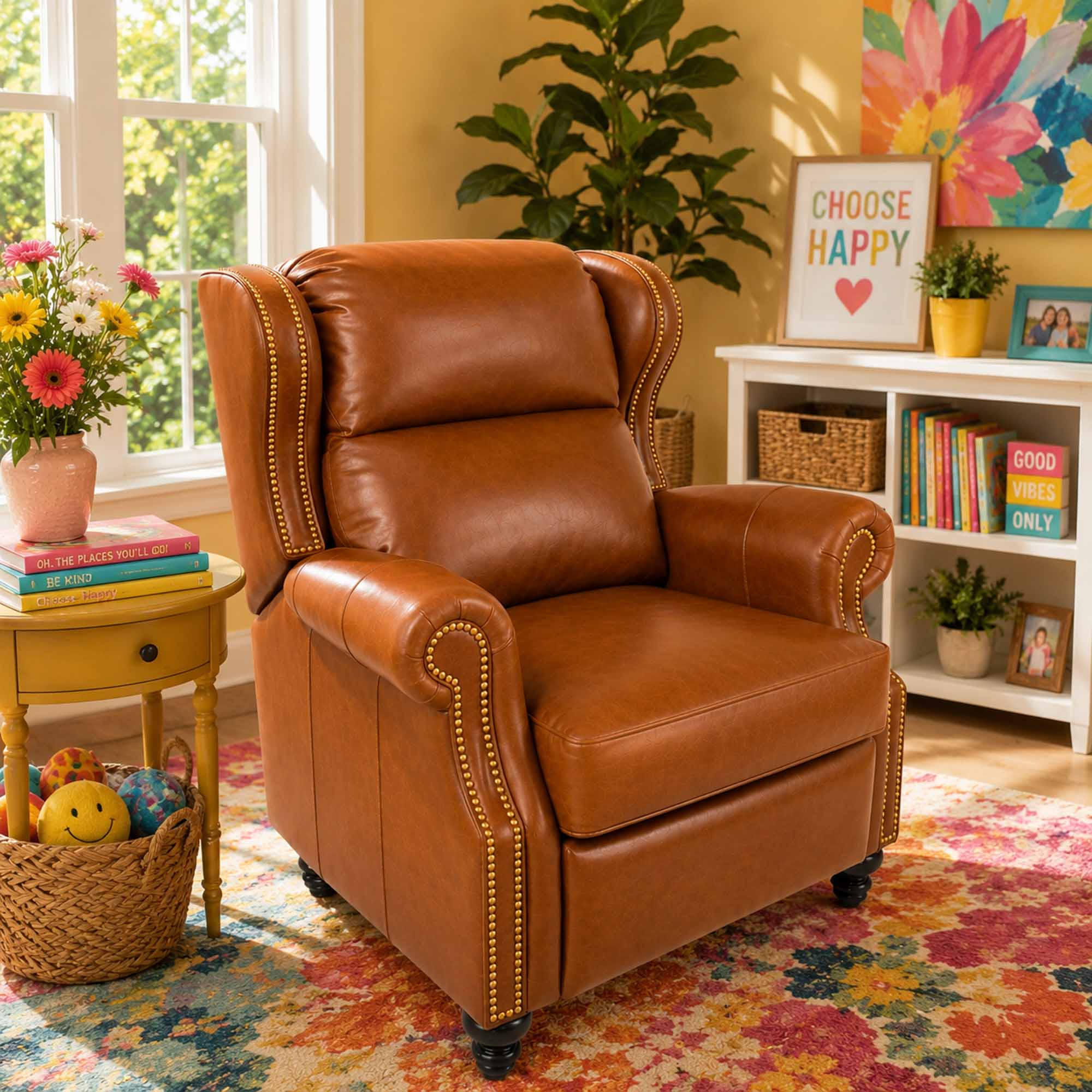 Murphy Leather Recliner - Image 7