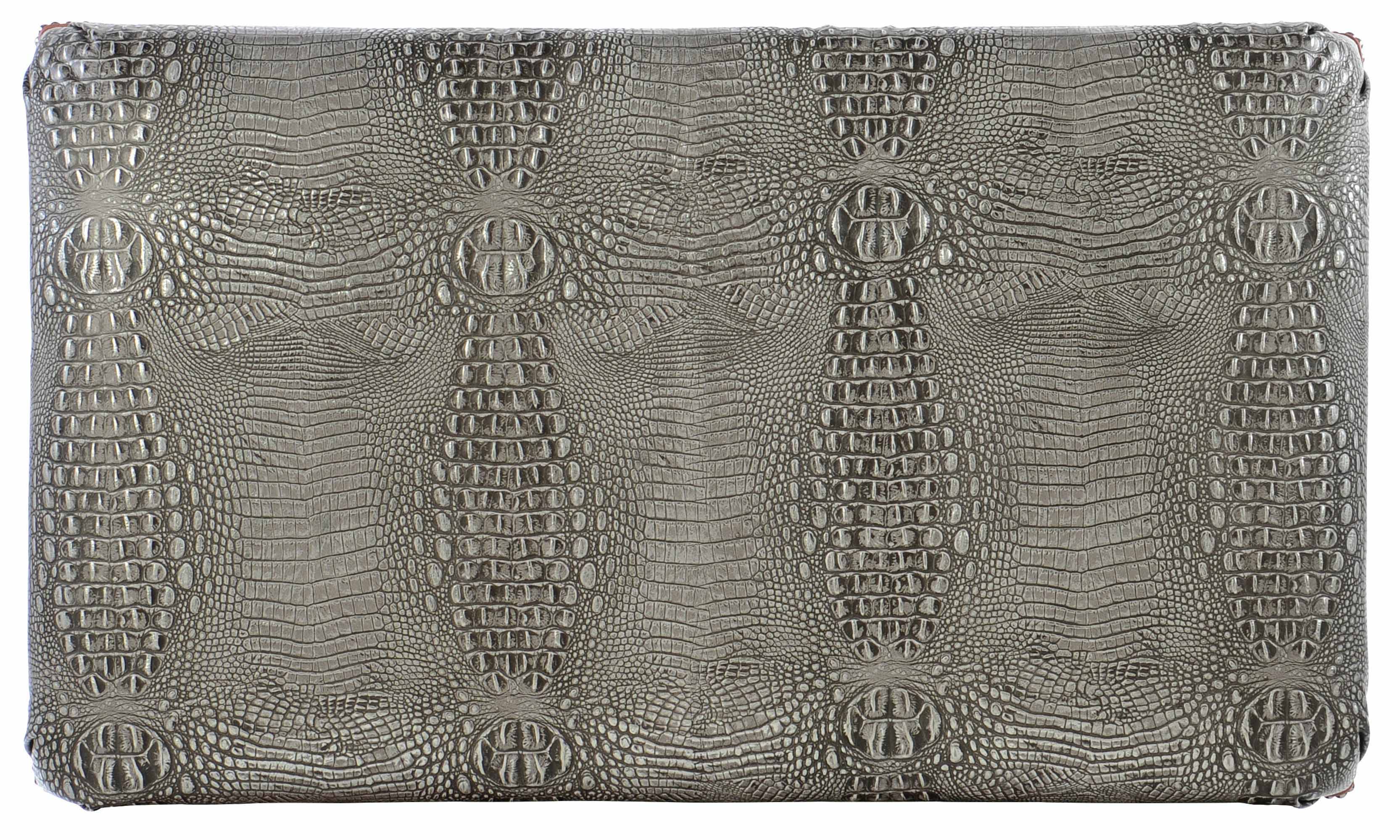 Nancy Leather Cocktail Ottoman - Image 6