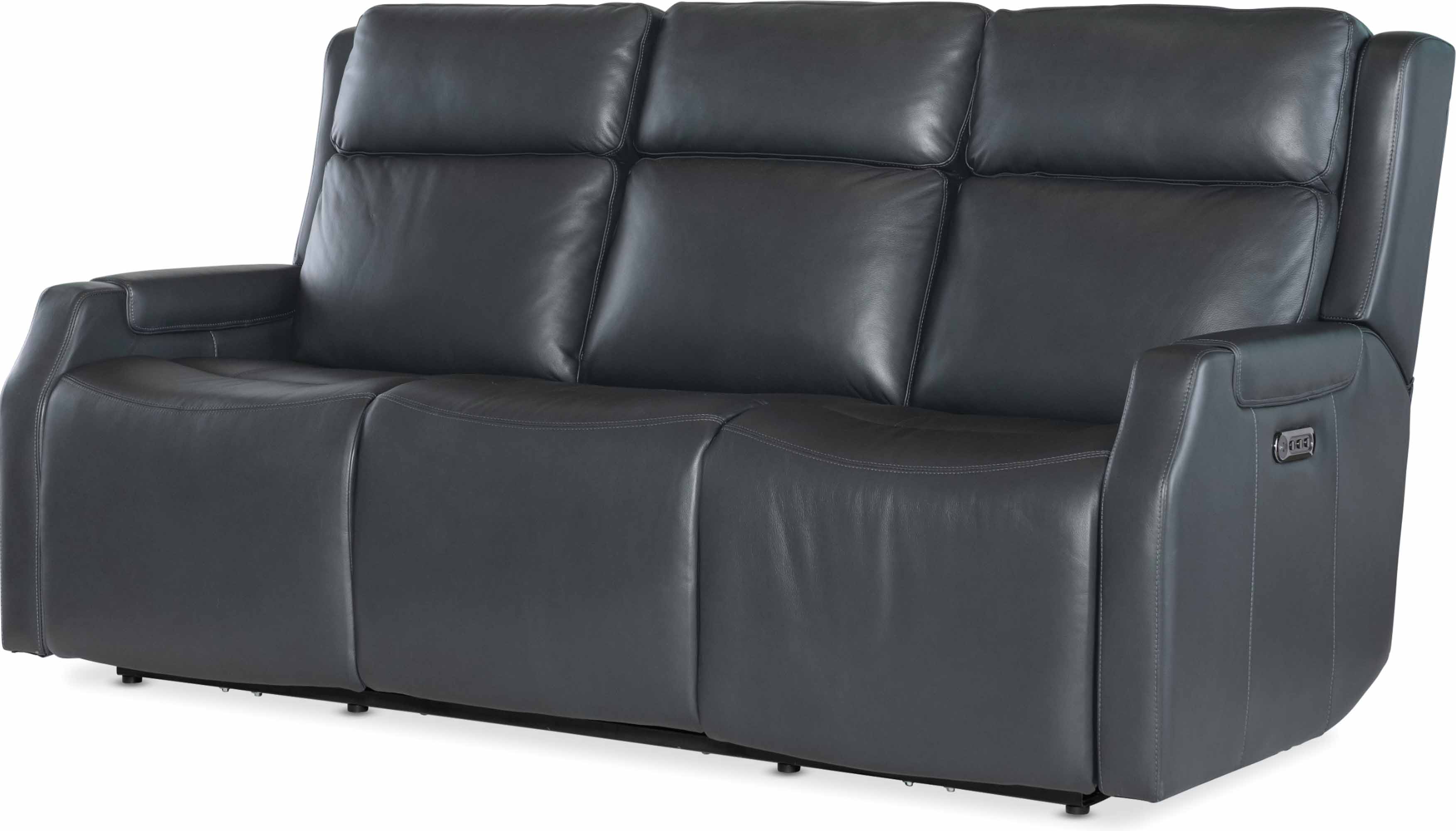 Nelly Zero Gravity Leather Power Reclining Sofa With Articulating Headrest And Lumber - Image 4