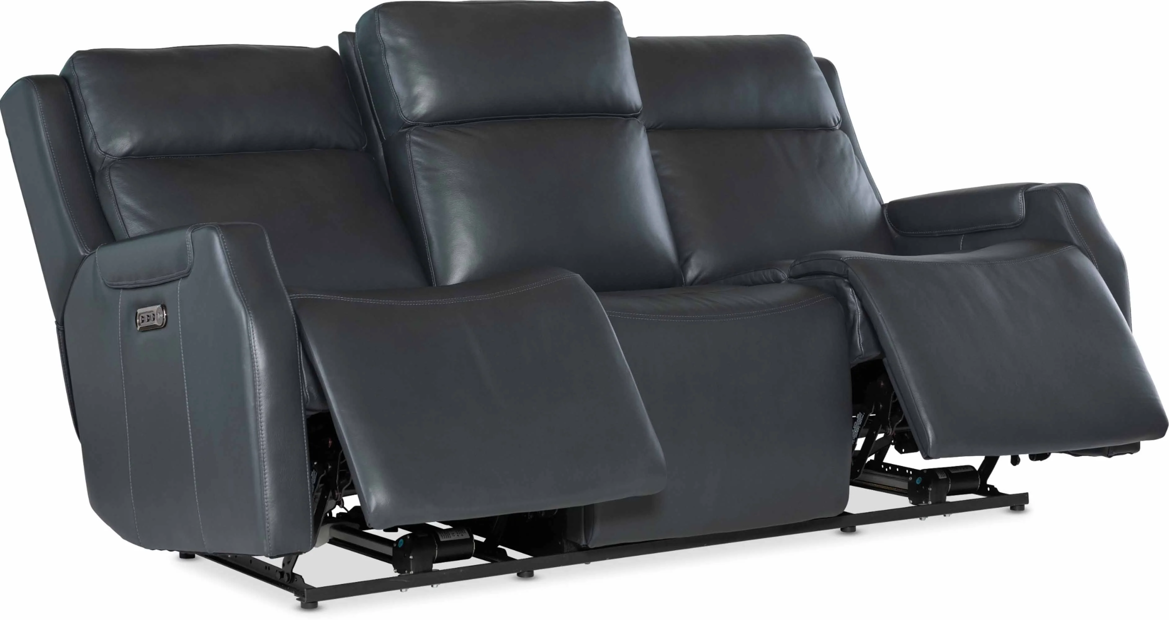 Nelly Zero Gravity Leather Power Reclining Sofa With Articulating Headrest And Lumber - Image 5