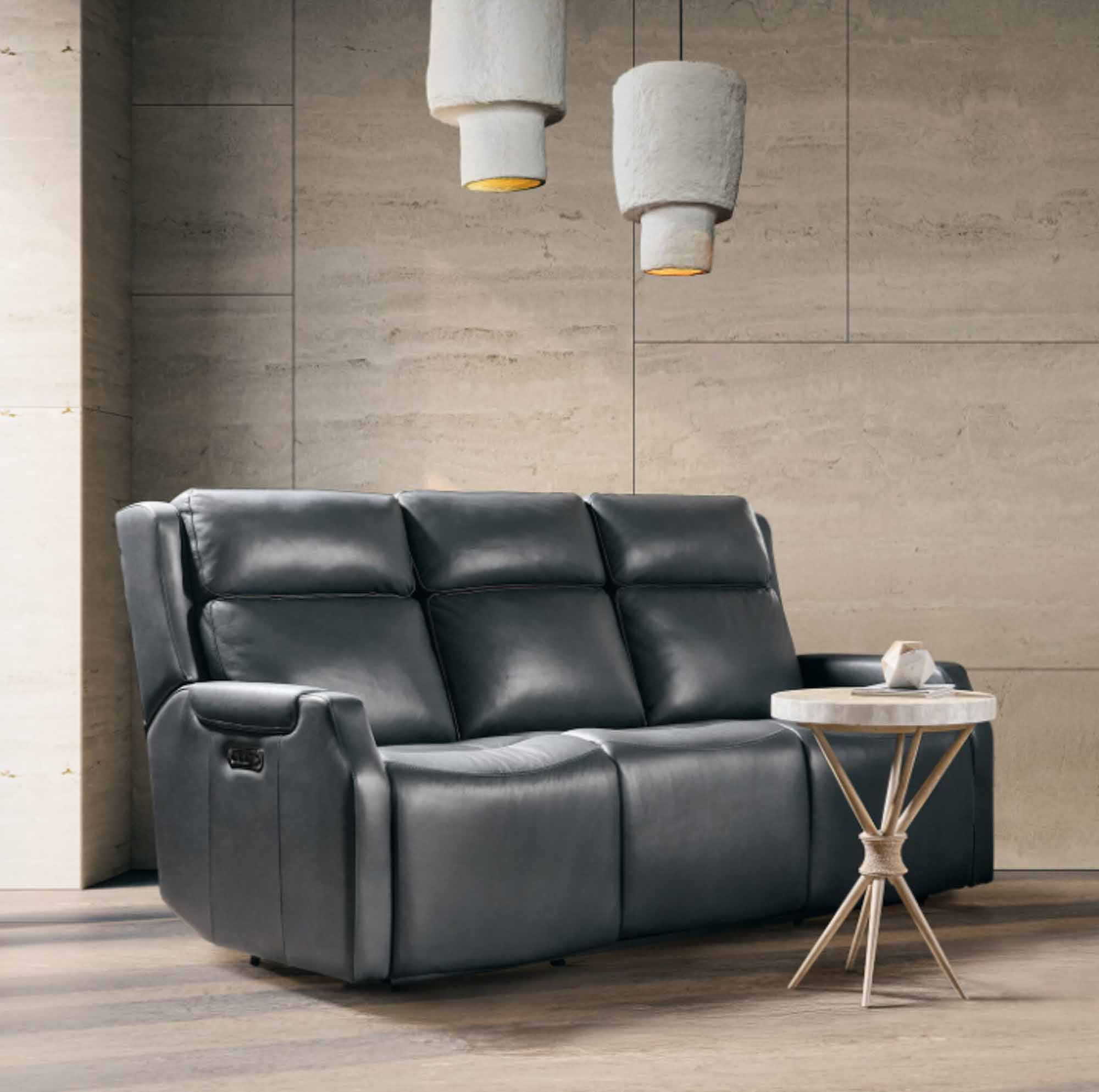 Nelly Zero Gravity Leather Power Reclining Sofa With Articulating Headrest And Lumber - Image 7