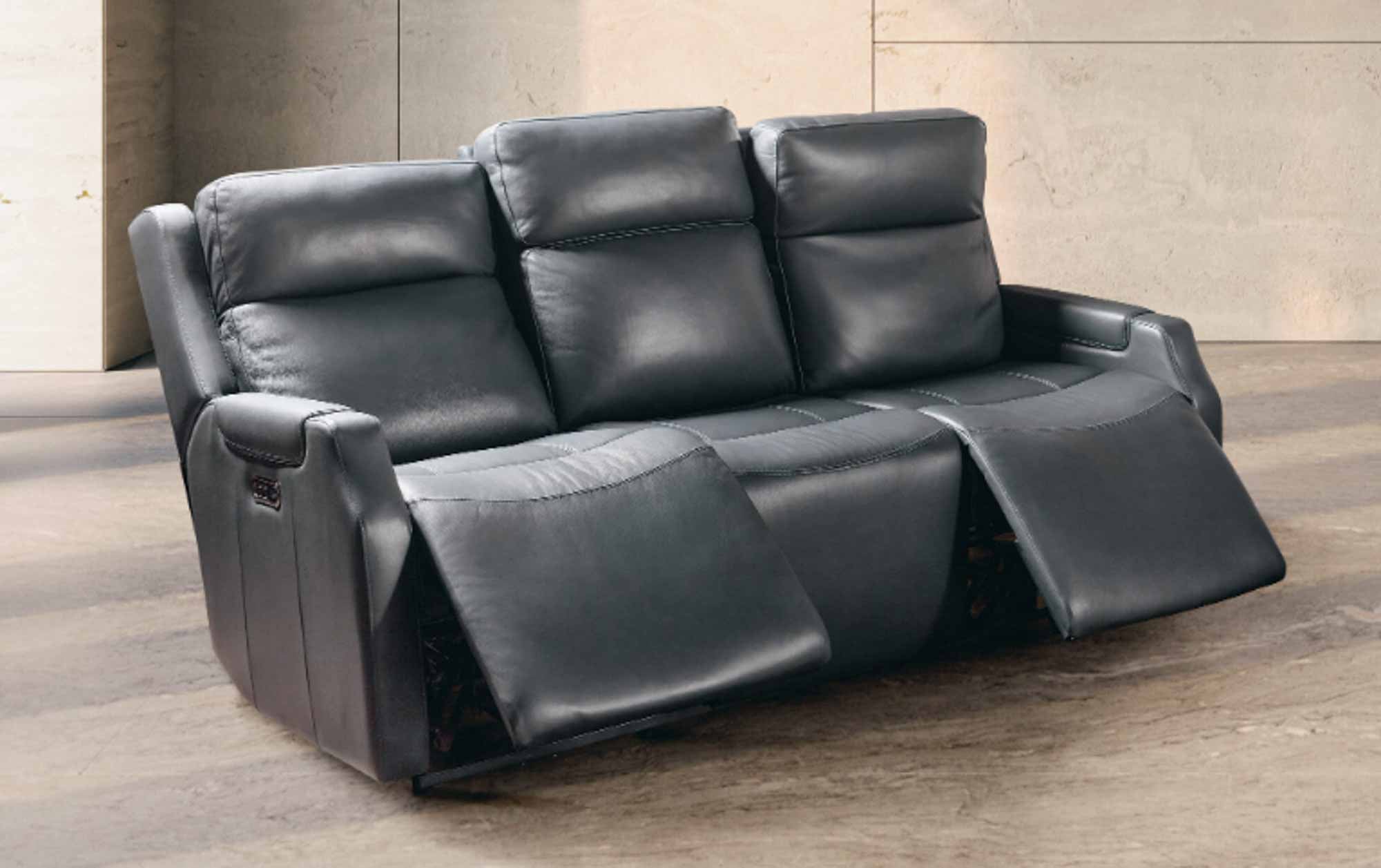 Nelly Zero Gravity Leather Power Reclining Sofa With Articulating Headrest And Lumber - Image 8
