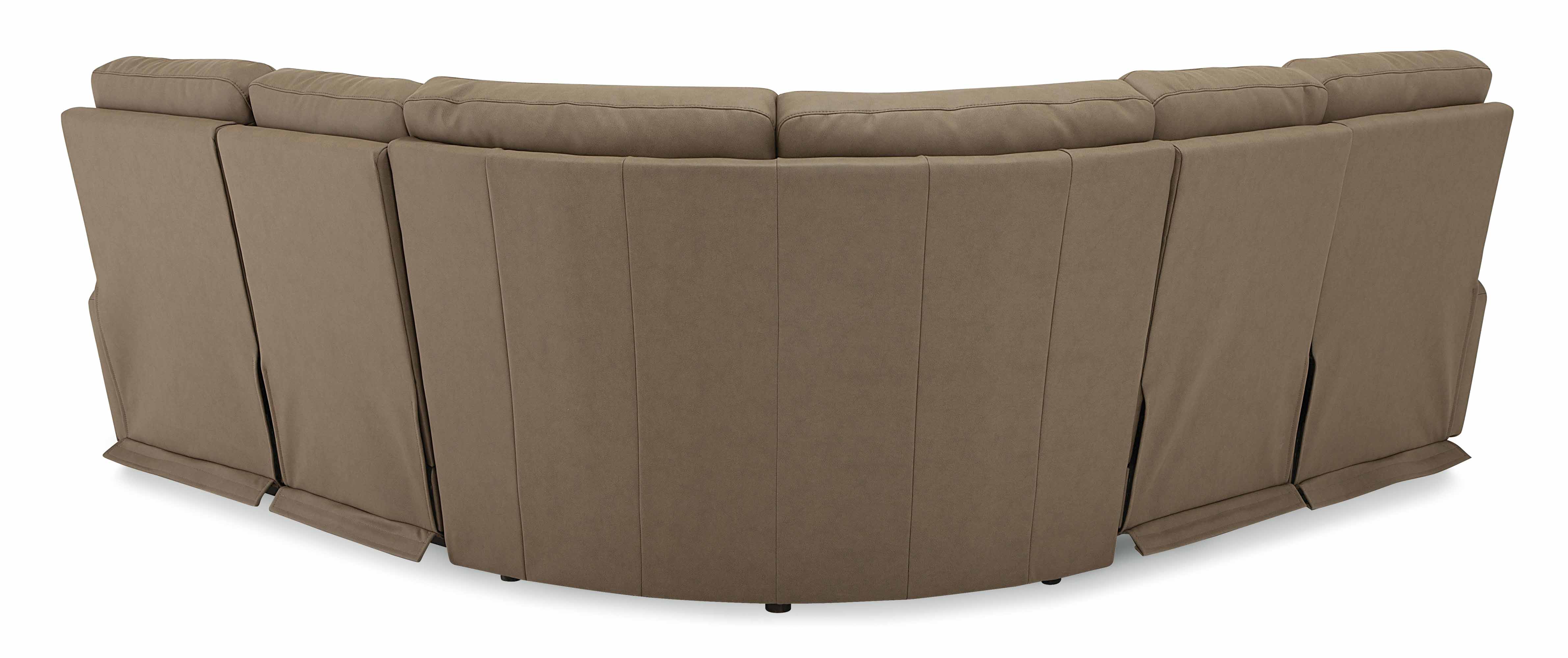 Oakwood Leather Power Reclining Sectional - Image 3