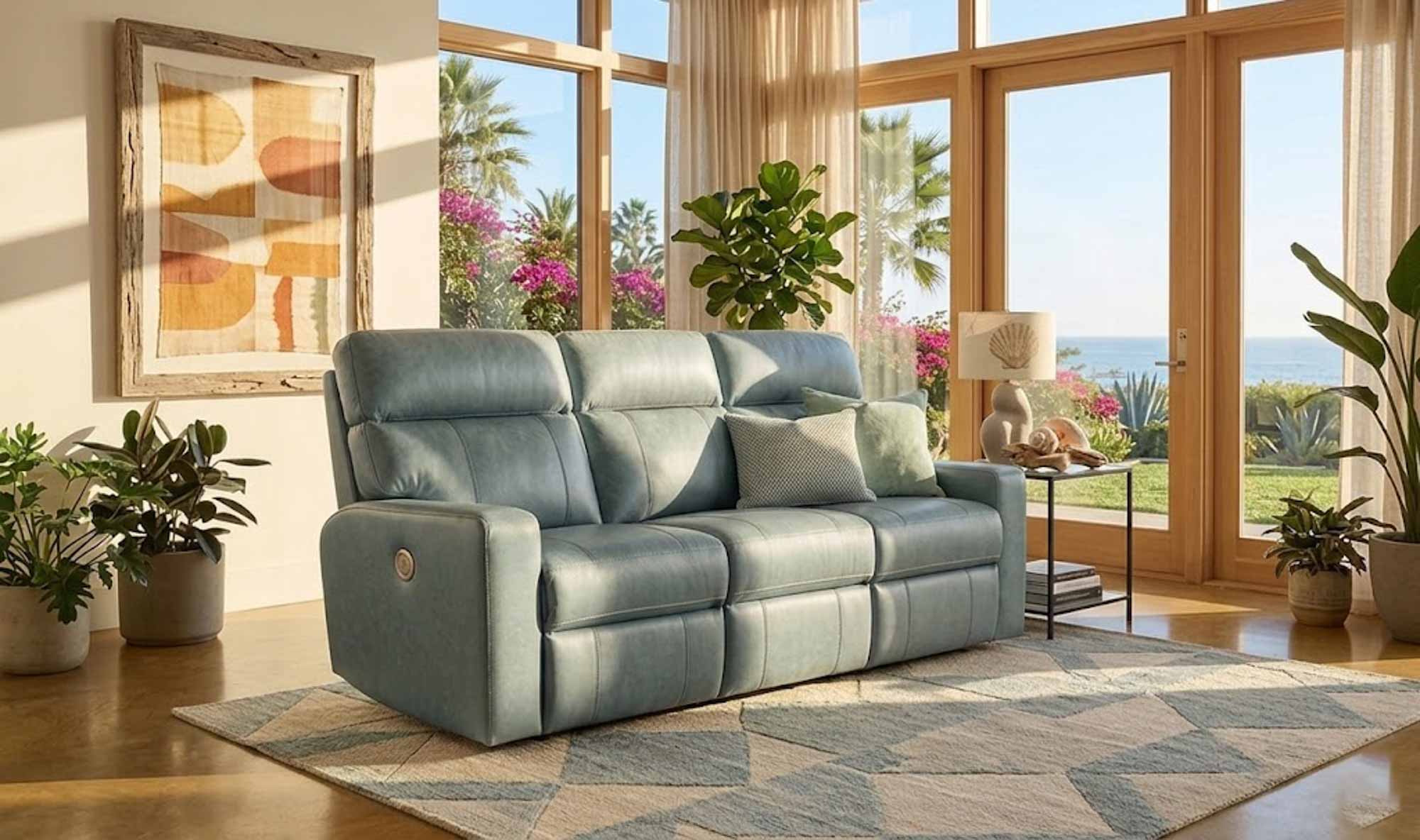Oakwood Leather Power Reclining Sofa - Image 11