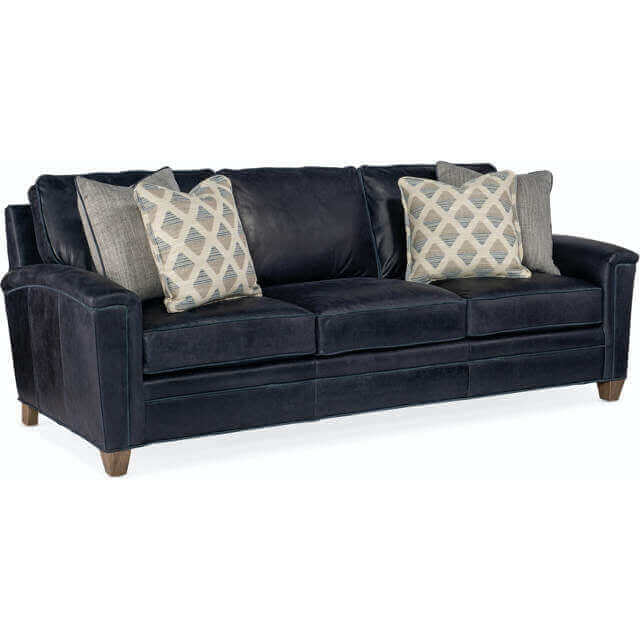 Ollie Leather Sofa - Image 11