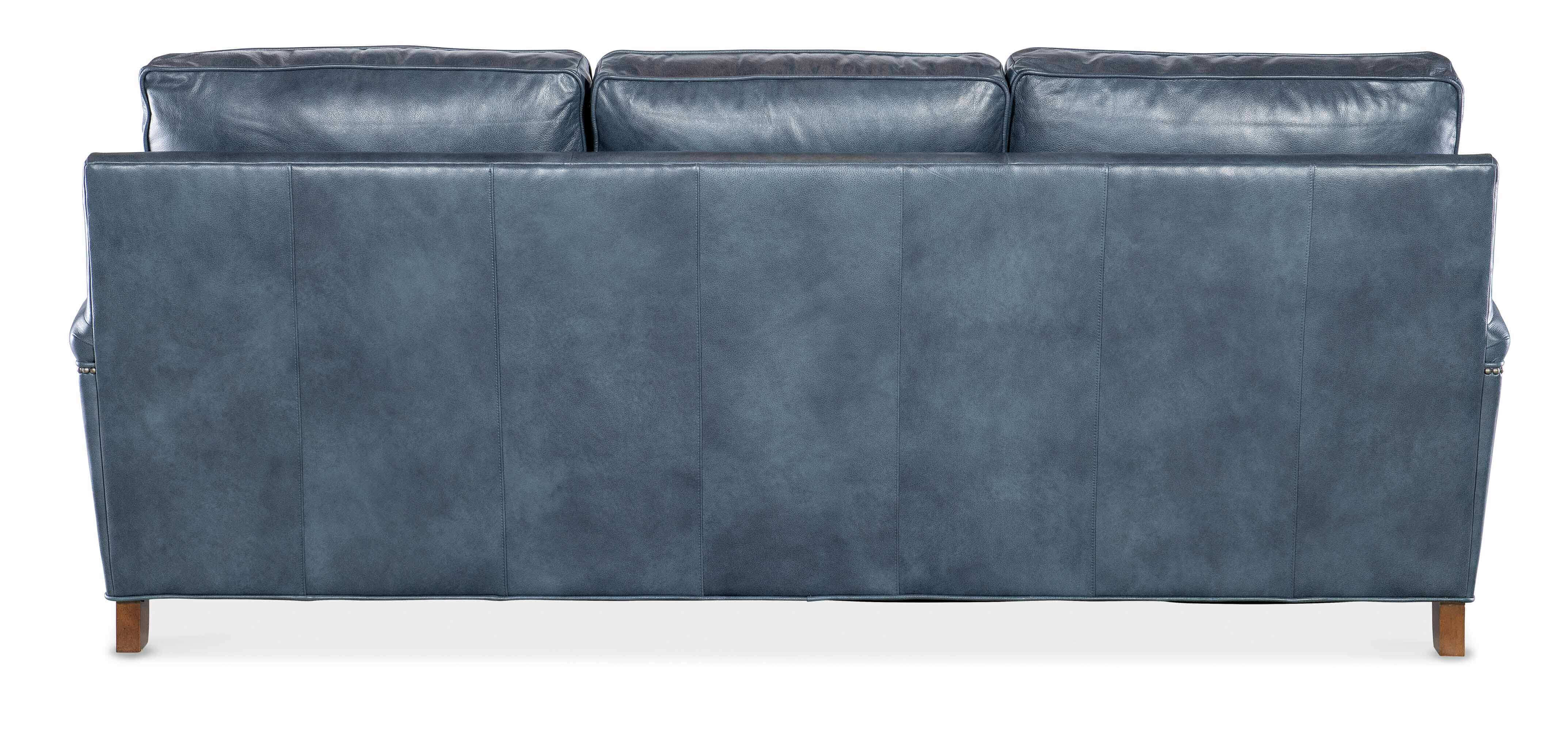 Ollie Leather Sofa - Image 4