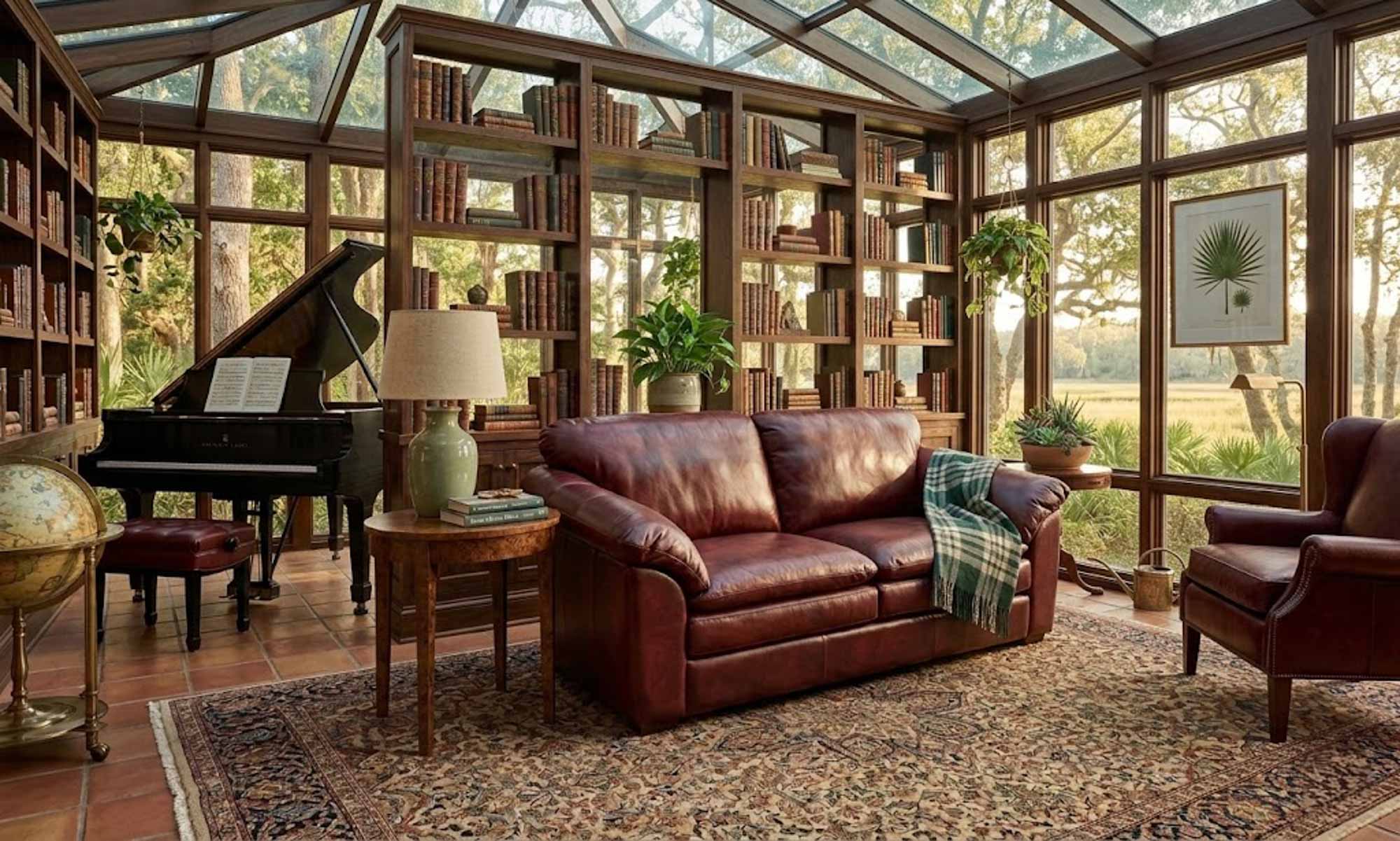 Oregon Leather Loveseat - Image 2