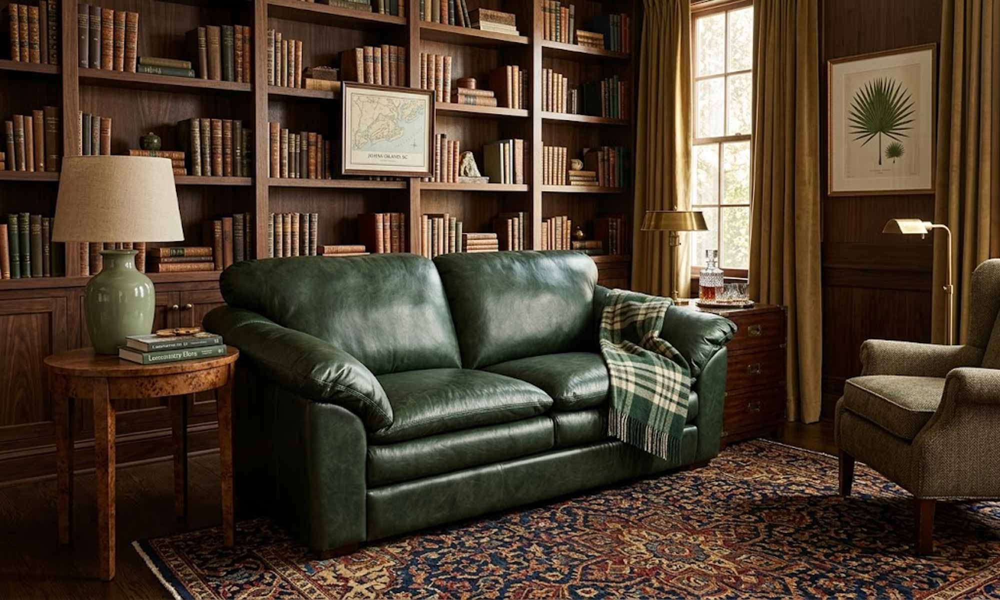 Oregon Leather Loveseat - Image 4