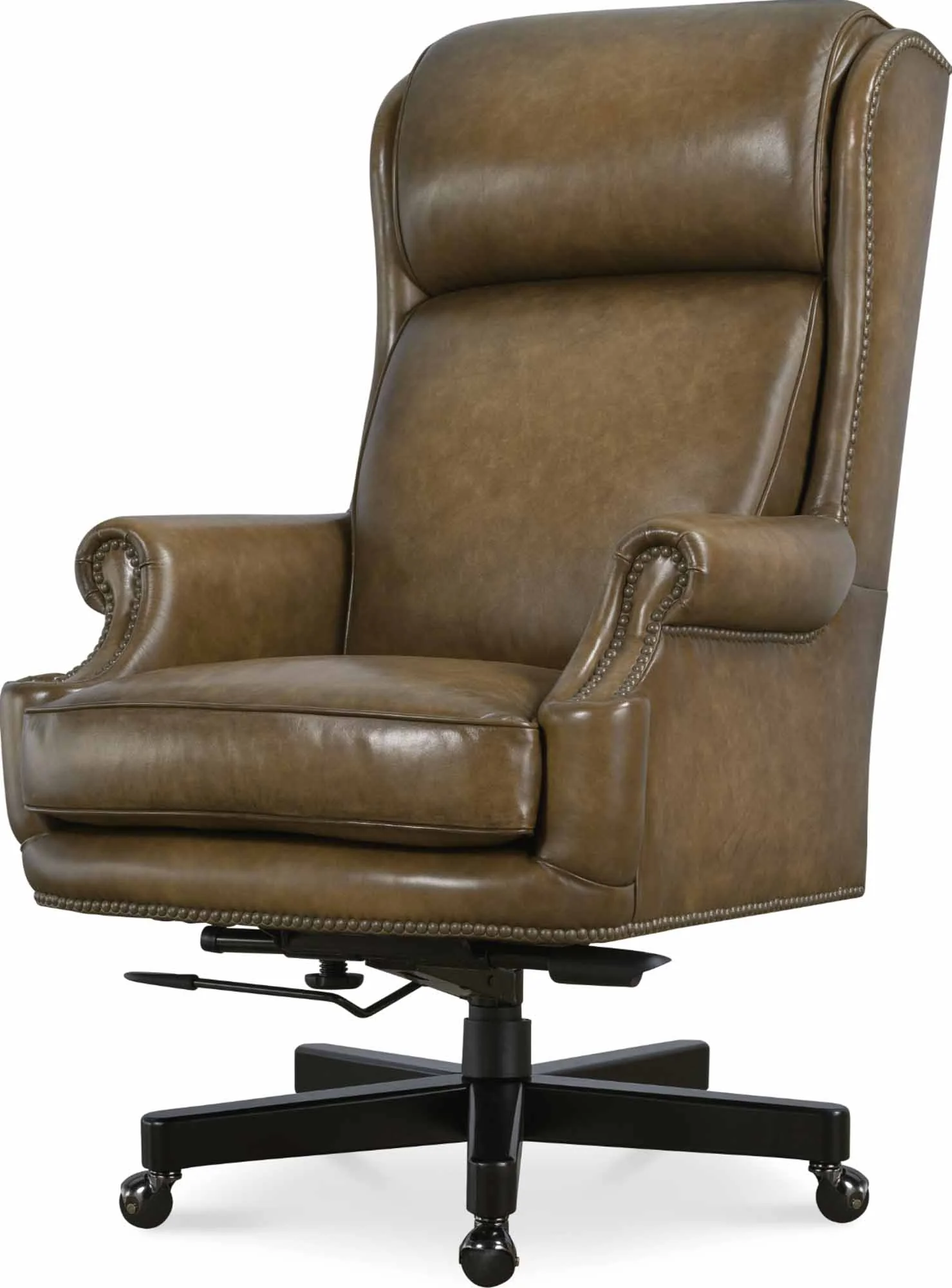 Paris Leather Swivel Tilt Executive Chair - Image 3