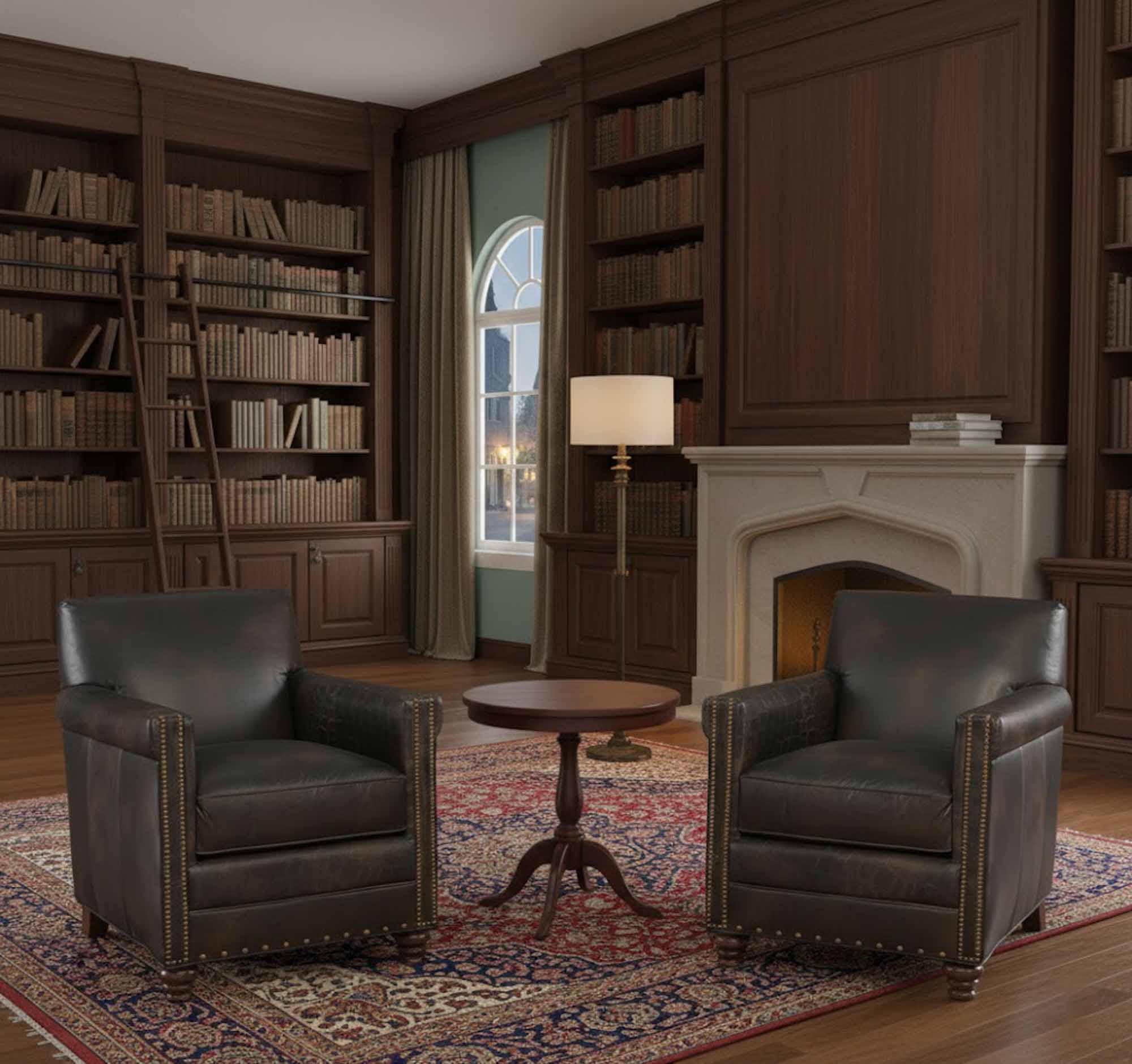 Park Leather Chair - Image 7