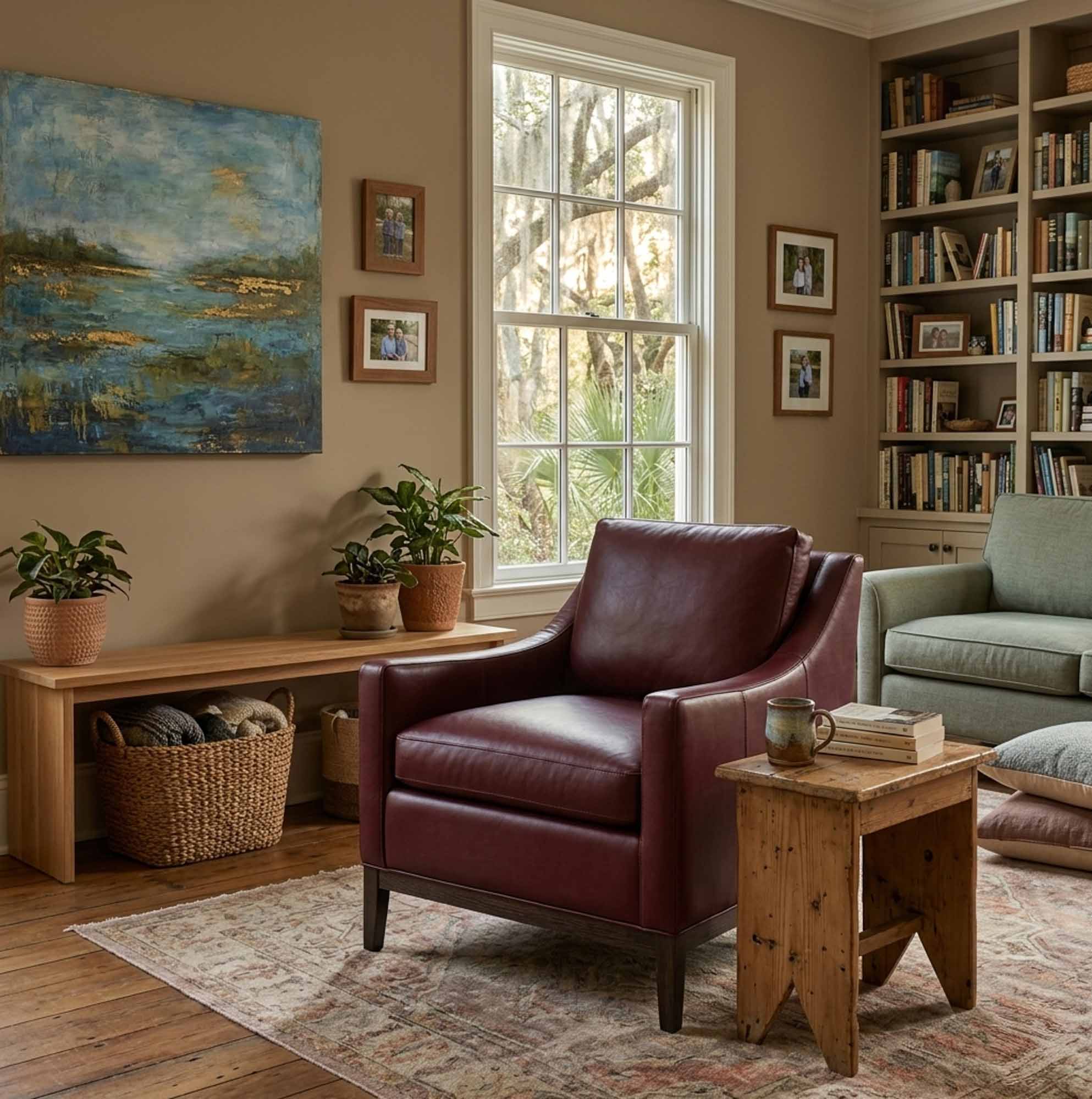 Pearson Leather Chair - Image 4