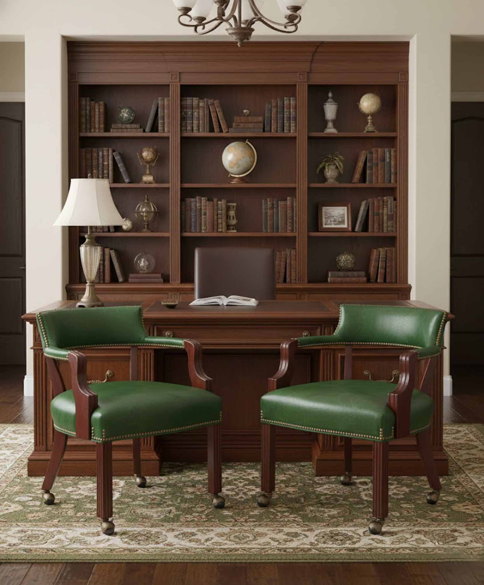 Pendleton Leather Chair - Image 4