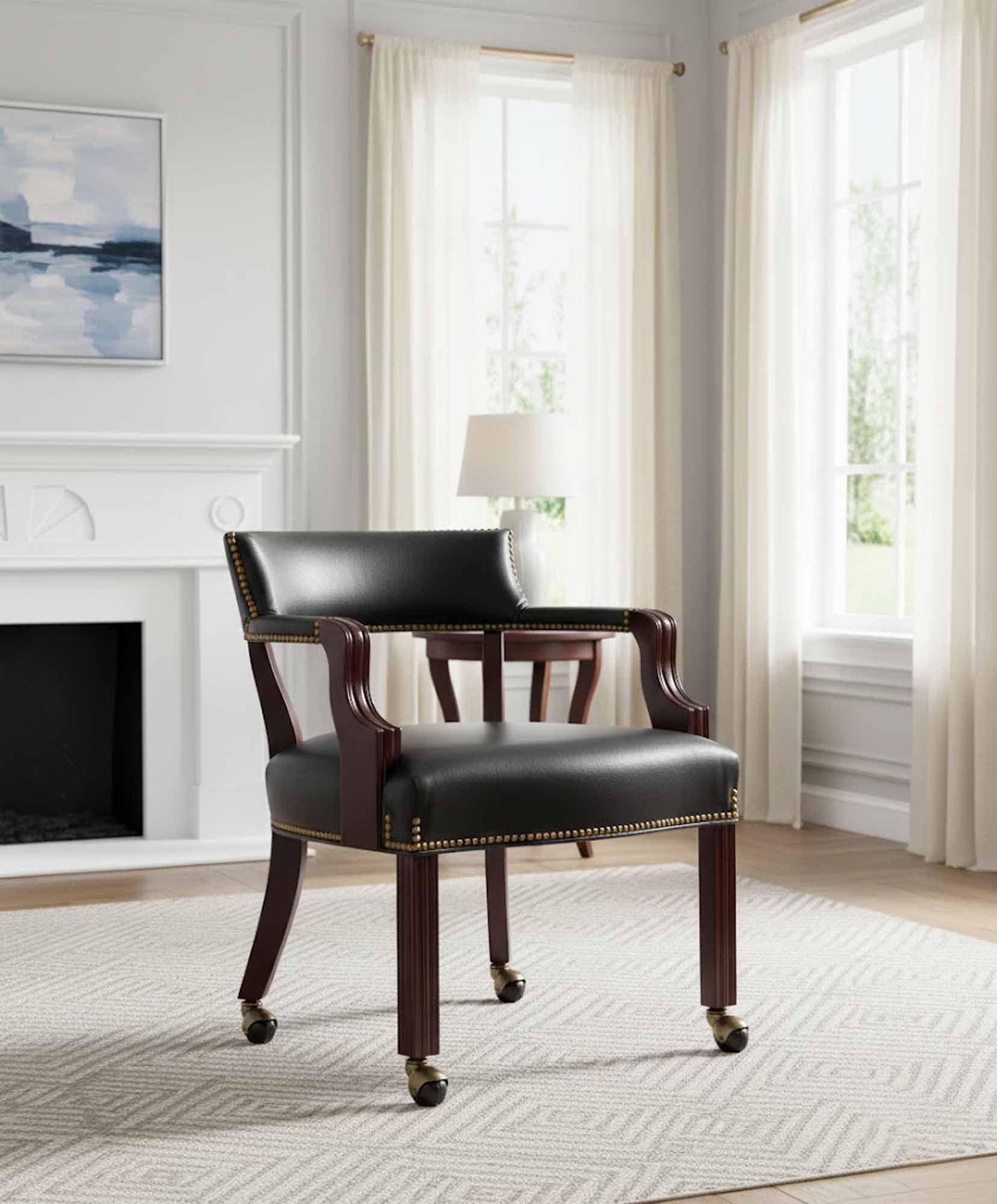Pendleton Leather Chair - Image 7