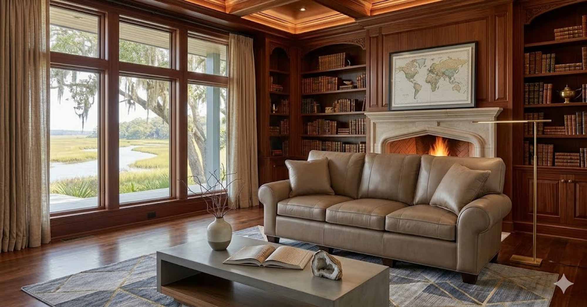 Pioneer Leather Sofa - Image 5