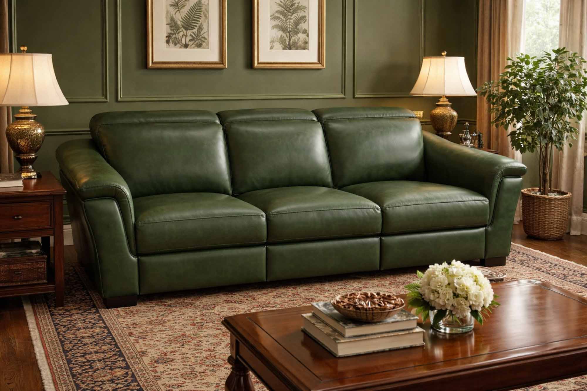 Ponza Leather Power Reclining Loveseat With Articulating Headrest - Image 3