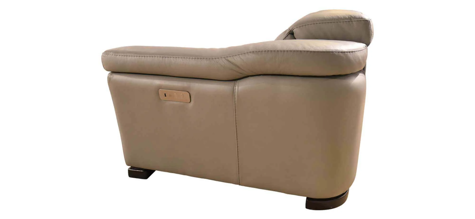 Ponza Power Reclining Loveseat Console With Articulating Headrests - Image 2
