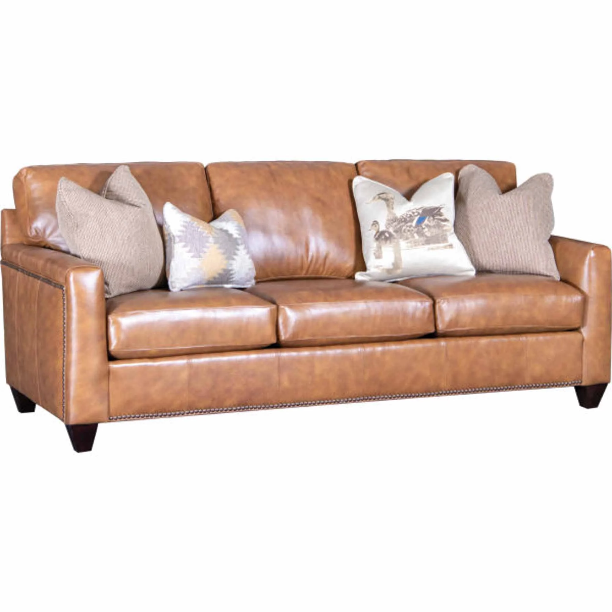 Priddy Leather Loveseat