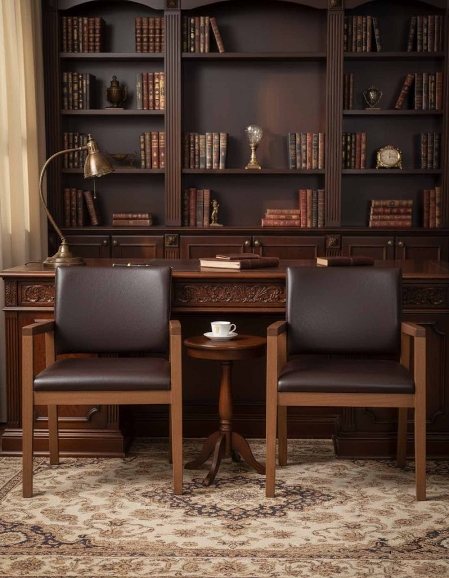 Quinn Leather Chair - Image 2