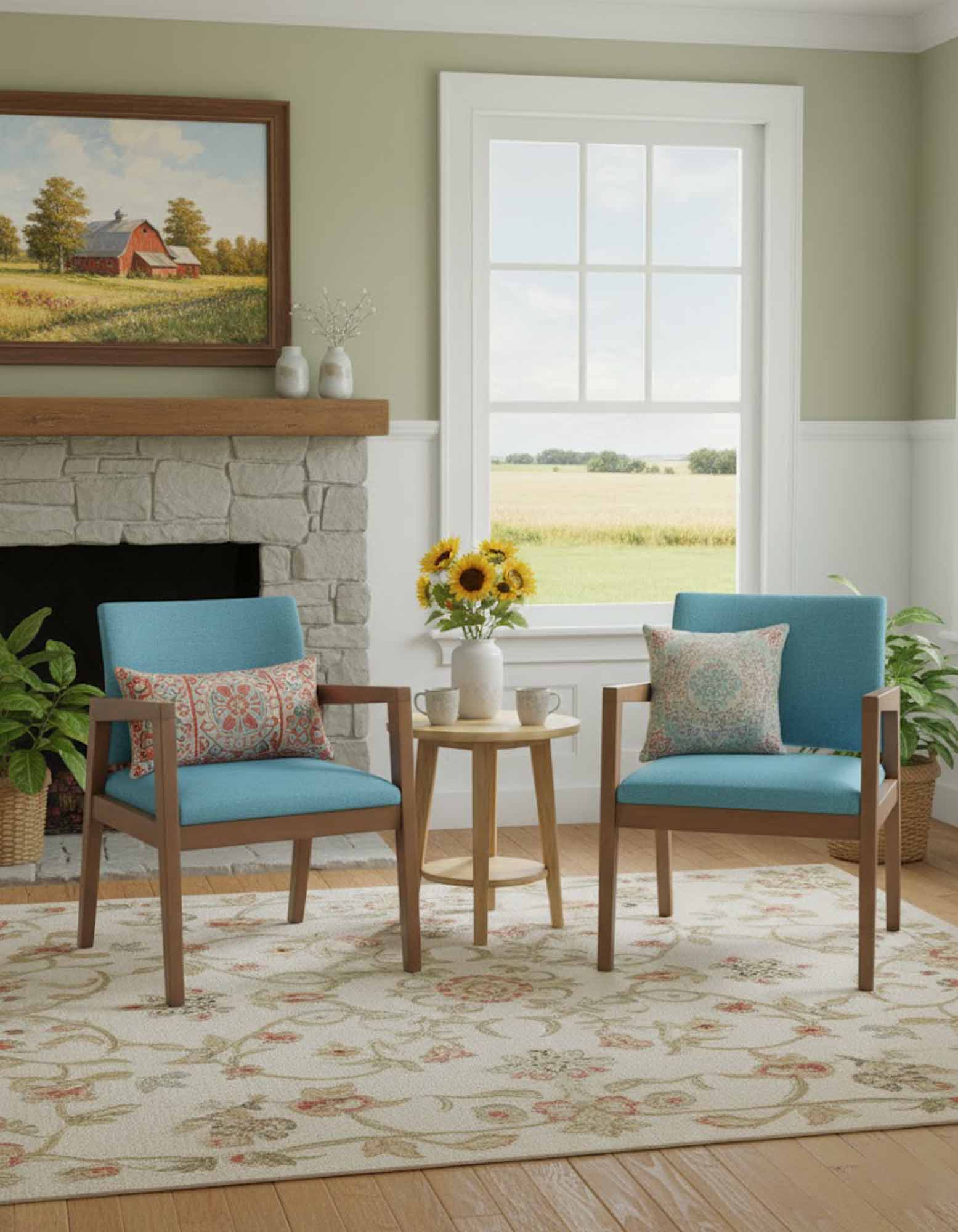 Quinn Leather Chair - Image 4