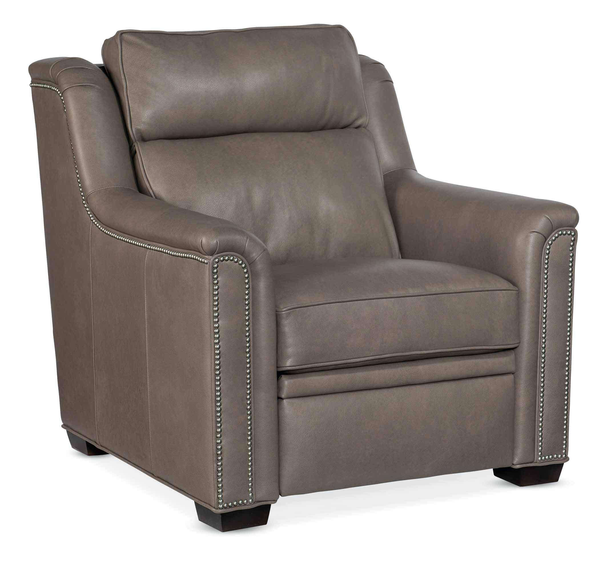 Raiden Leather Power Recliner With Articulating Headrest