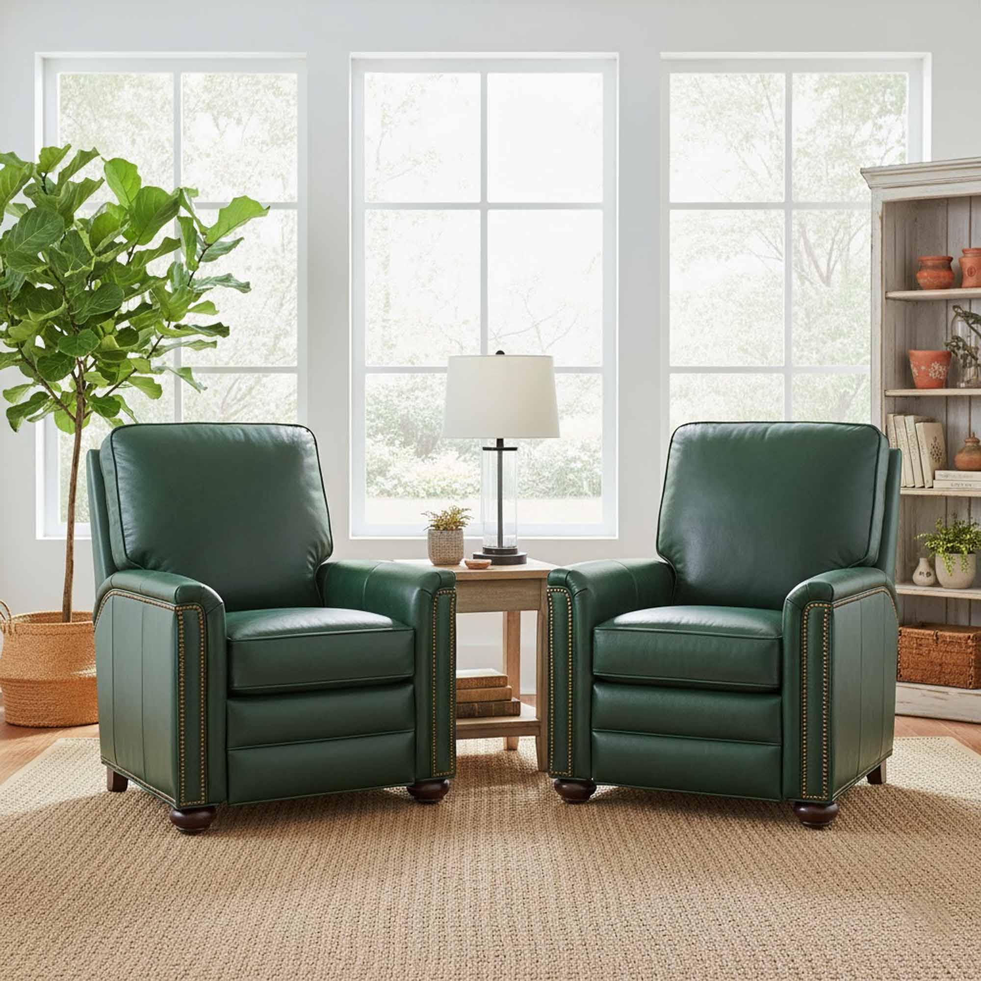 Randleman Leather Recliner - Image 5