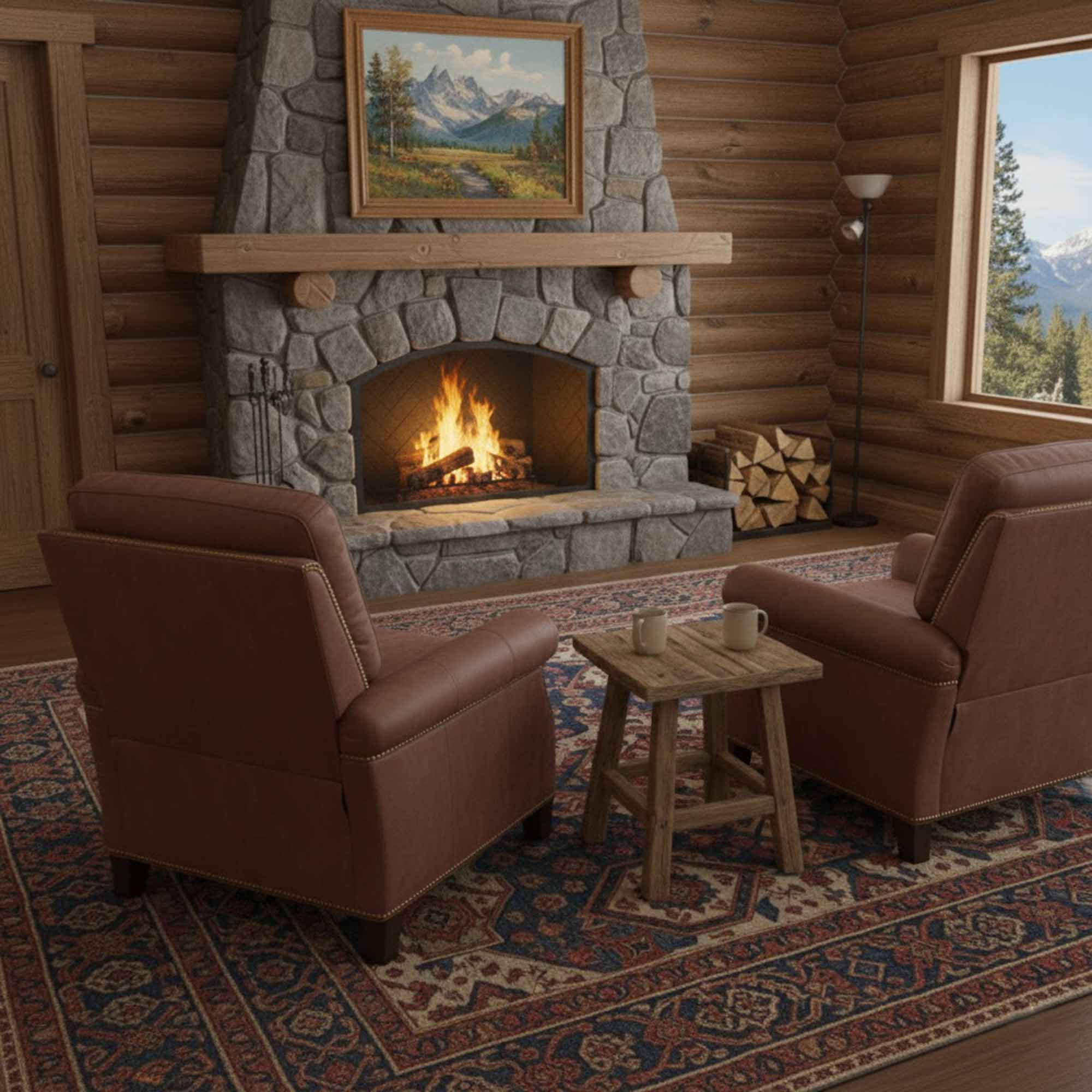 Randleman Leather Recliner - Image 6