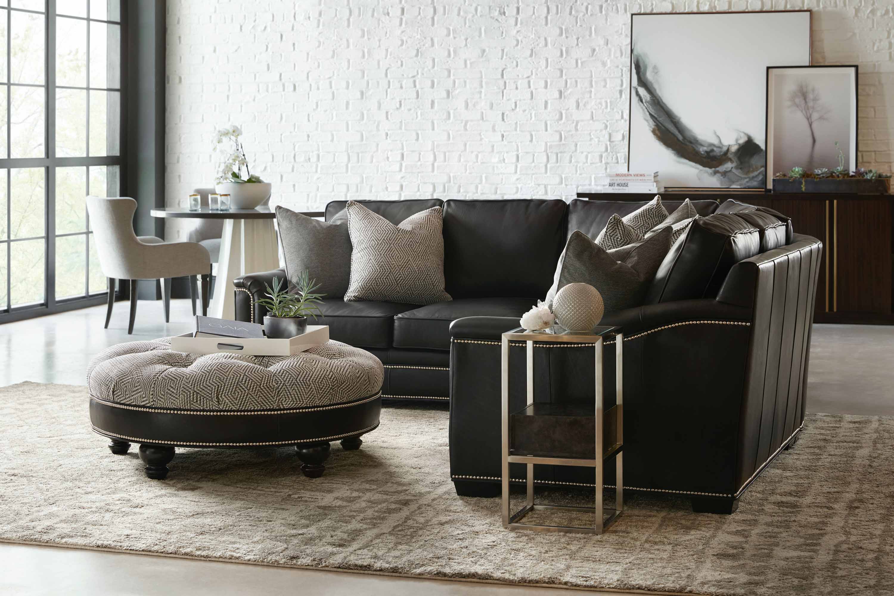 Randleman Leather Sectional - Image 4
