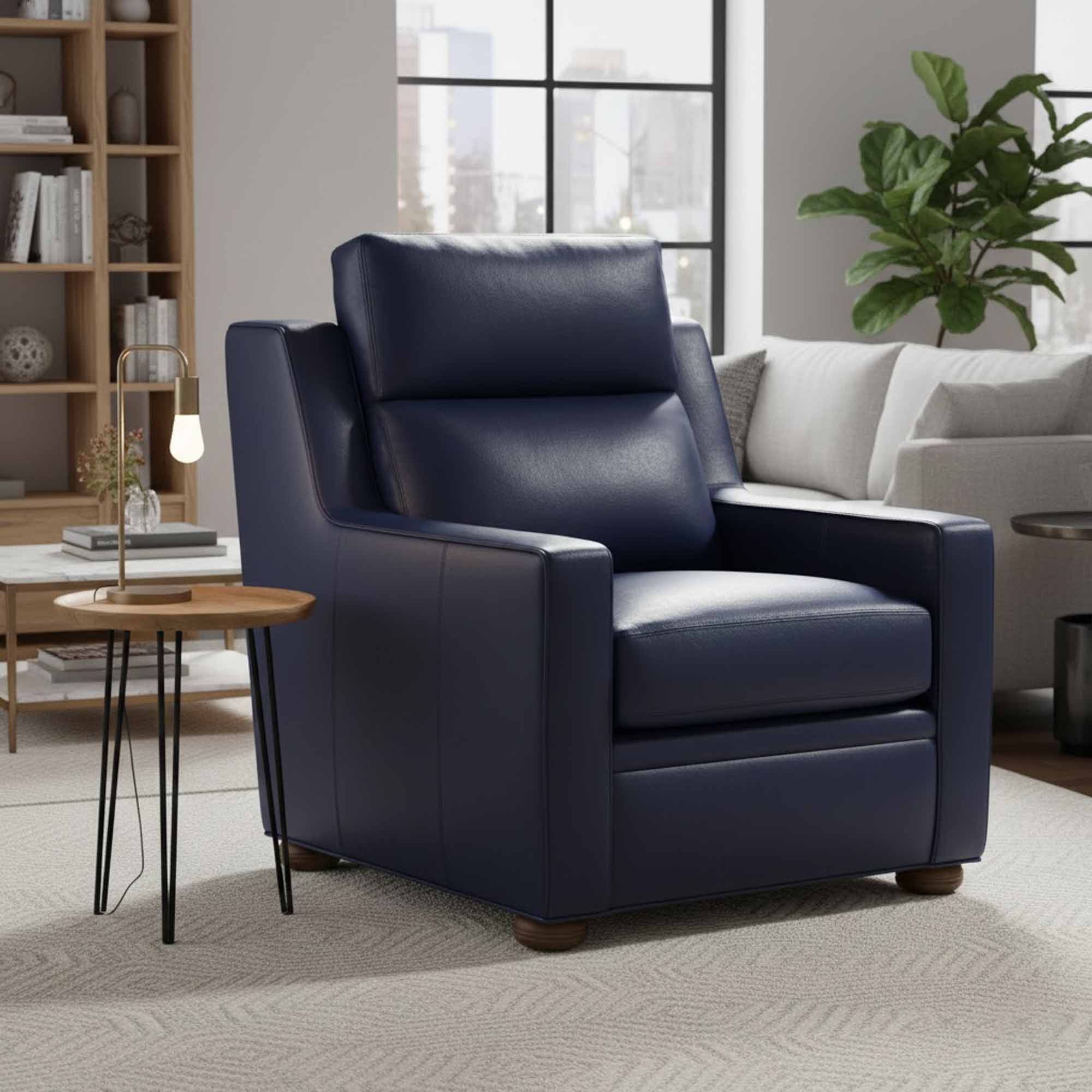 Raymond Leather Chair - Image 10