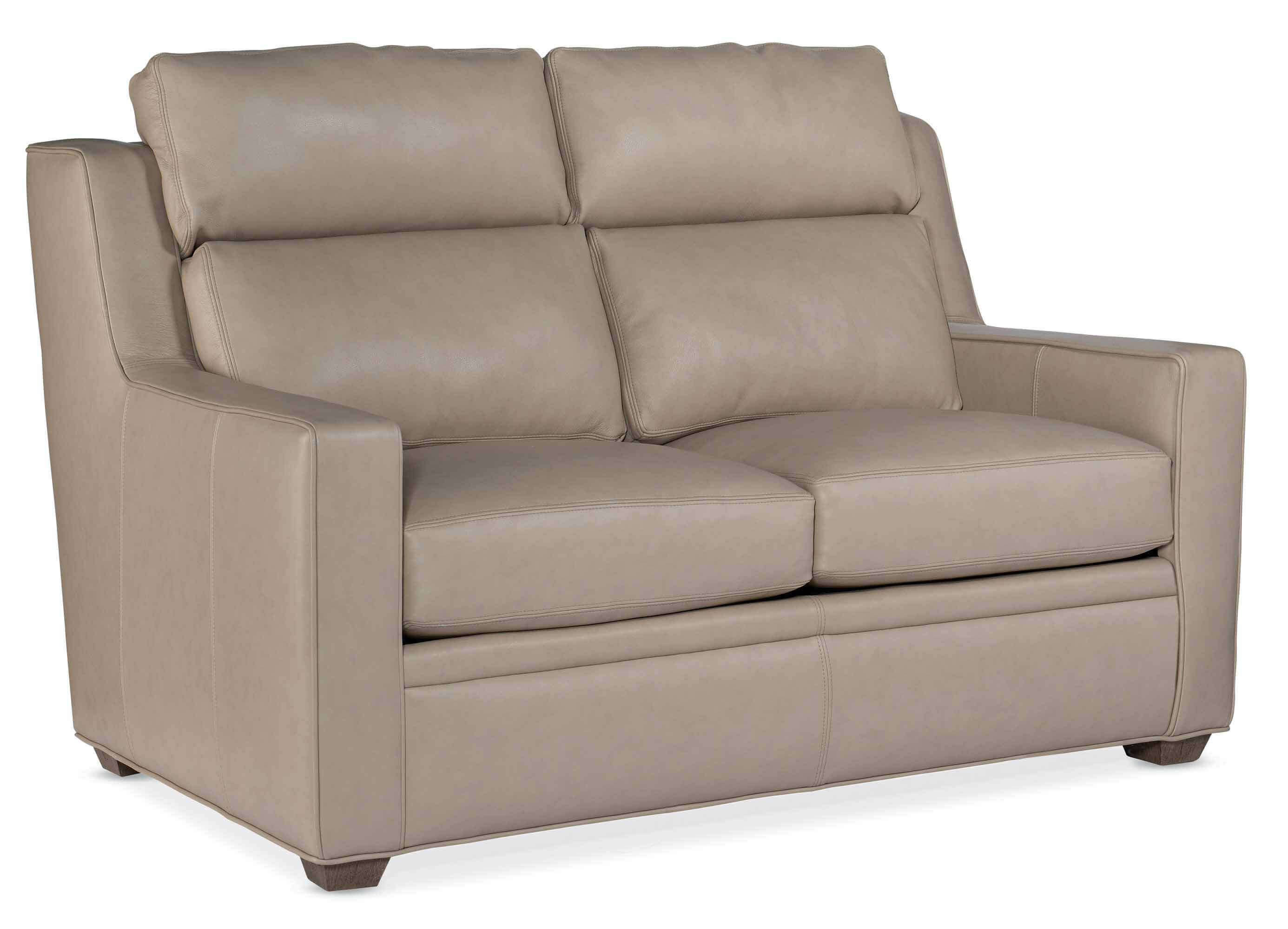 Raymond Leather Loveseat