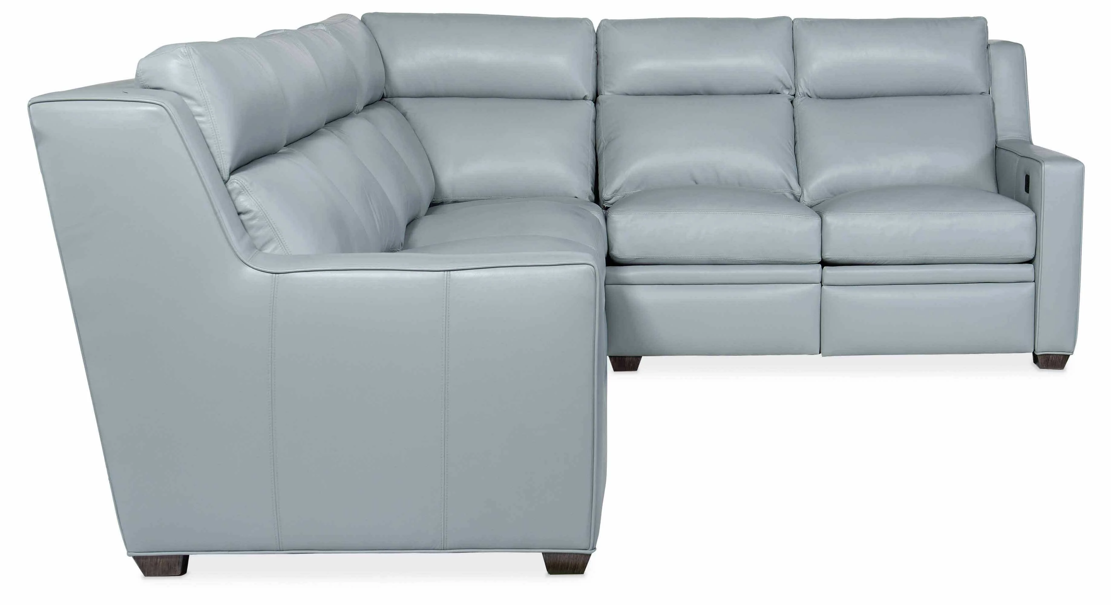 Raymond Leather Sectional - Image 3