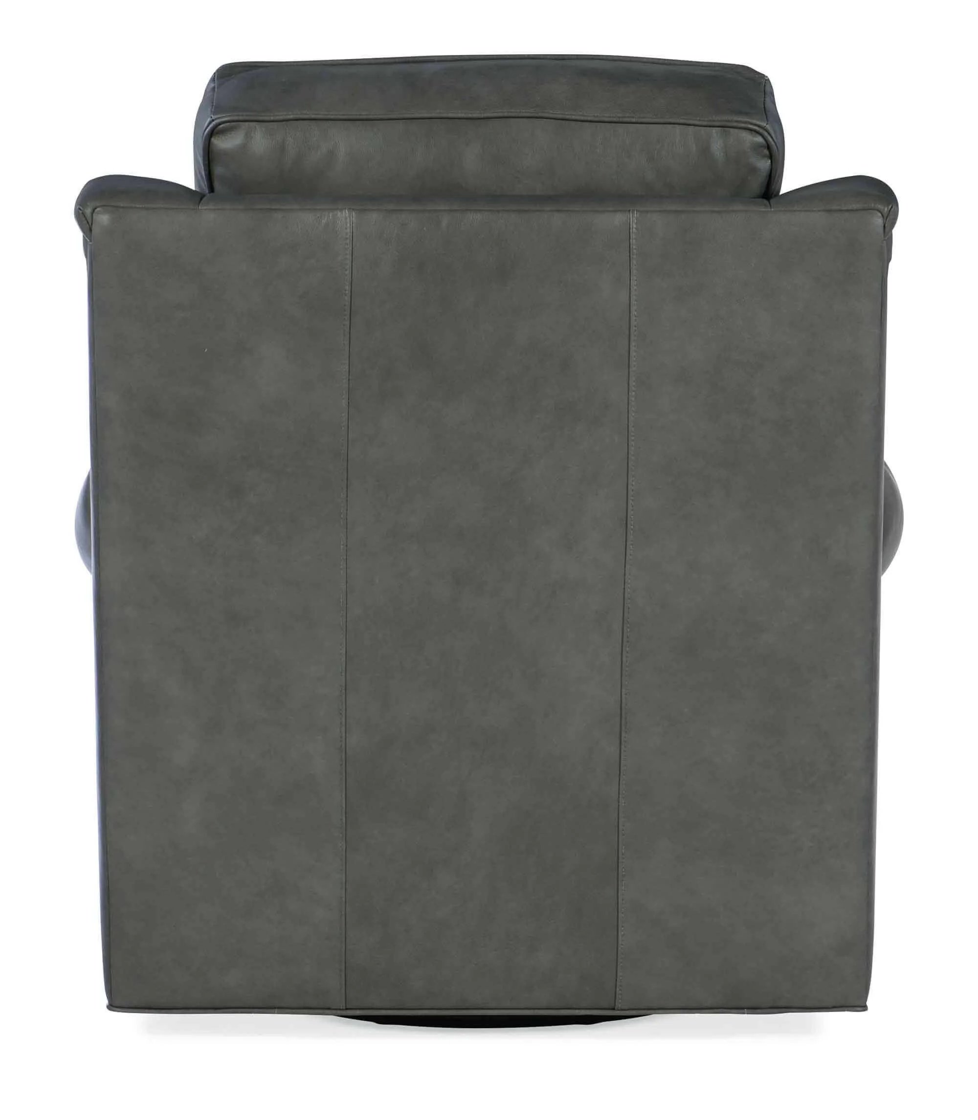 Reece Leather Swivel Chair - Image 3
