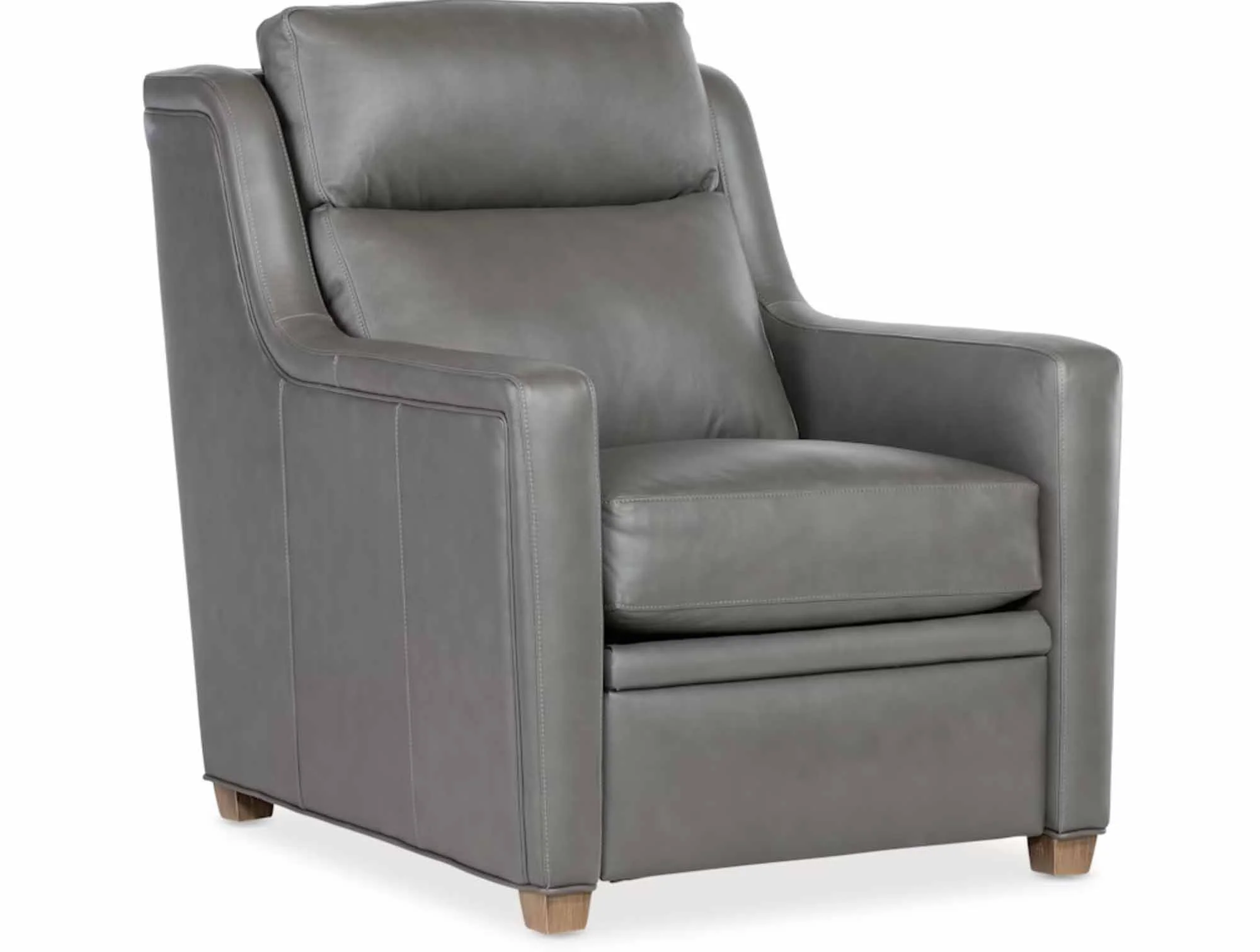 Renner Leather Power Recliner With Articulating Headrest