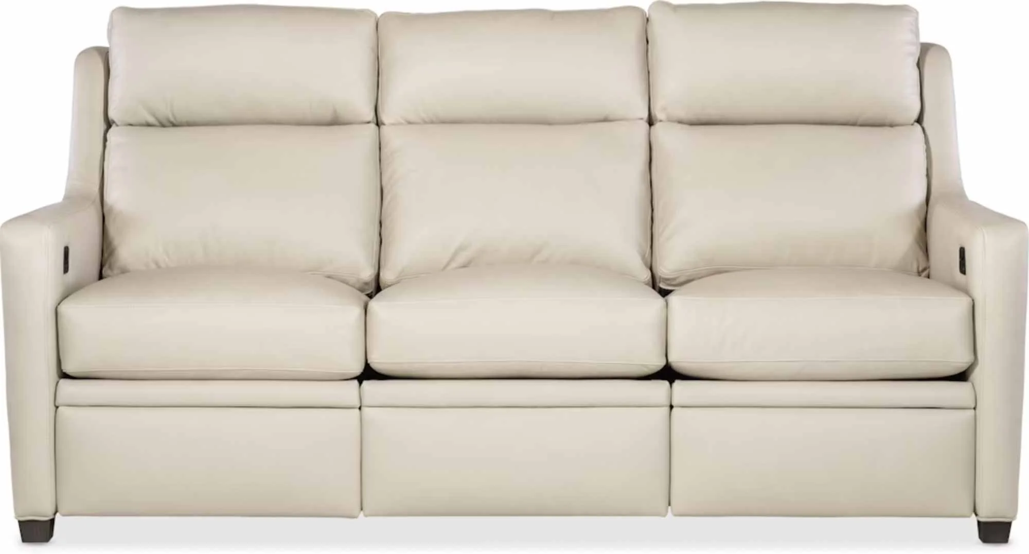 Renner Leather Power Reclining Sofa With Articulating Headrest - Image 8