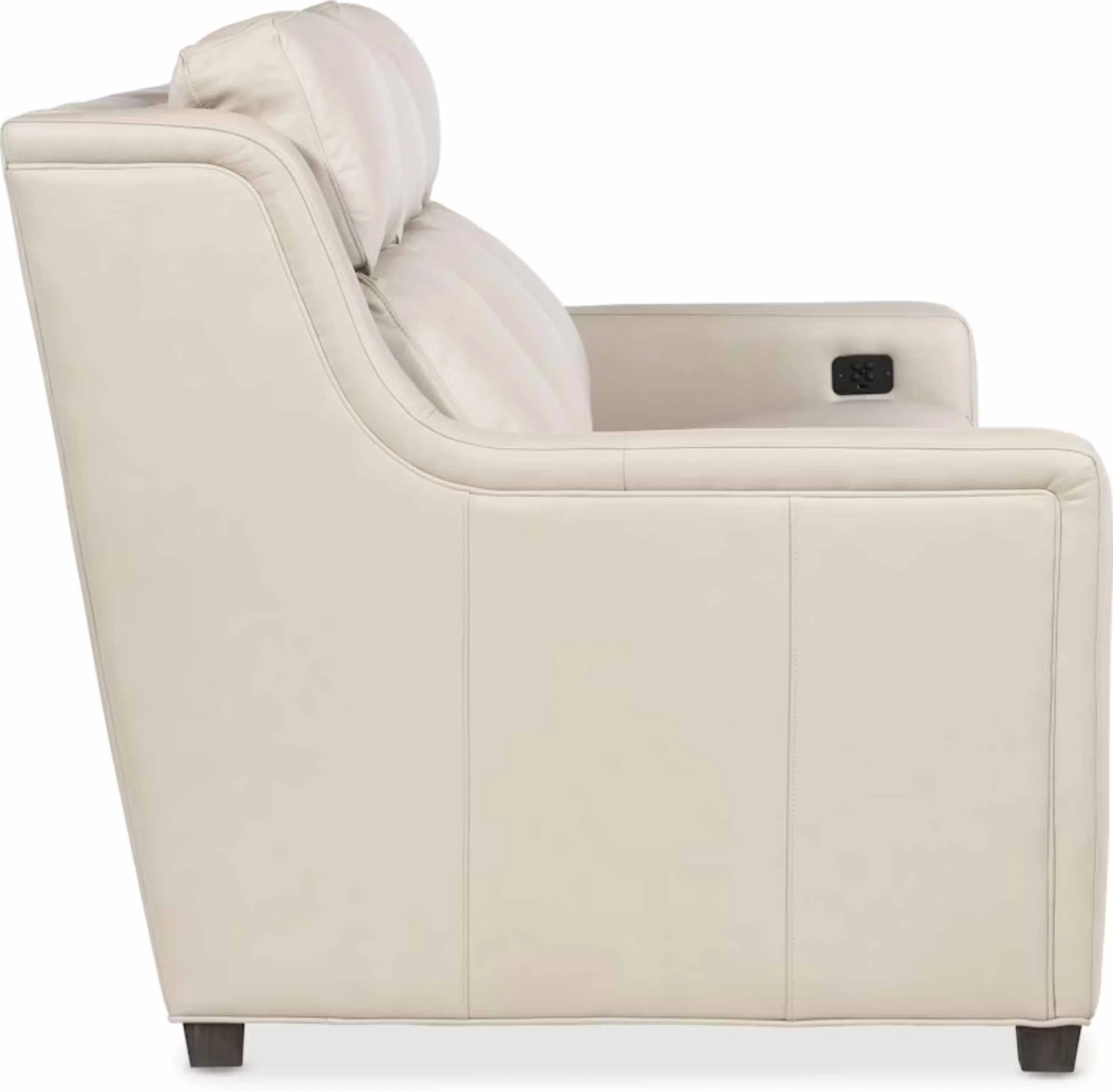 Renner Leather Power Reclining Sofa With Articulating Headrest - Image 9