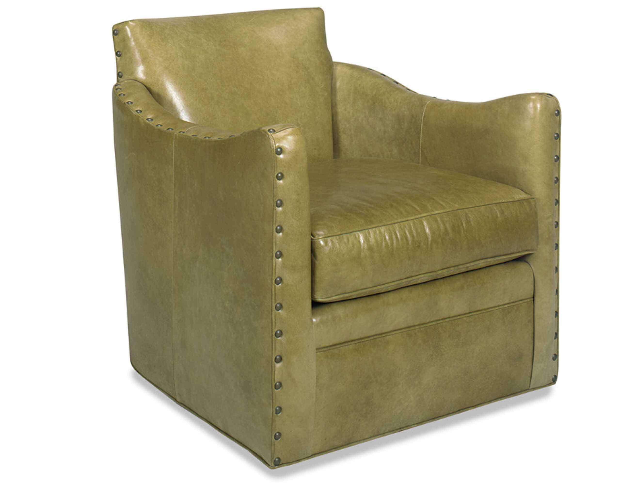 Rilan Leather Swivel Chair - Image 3