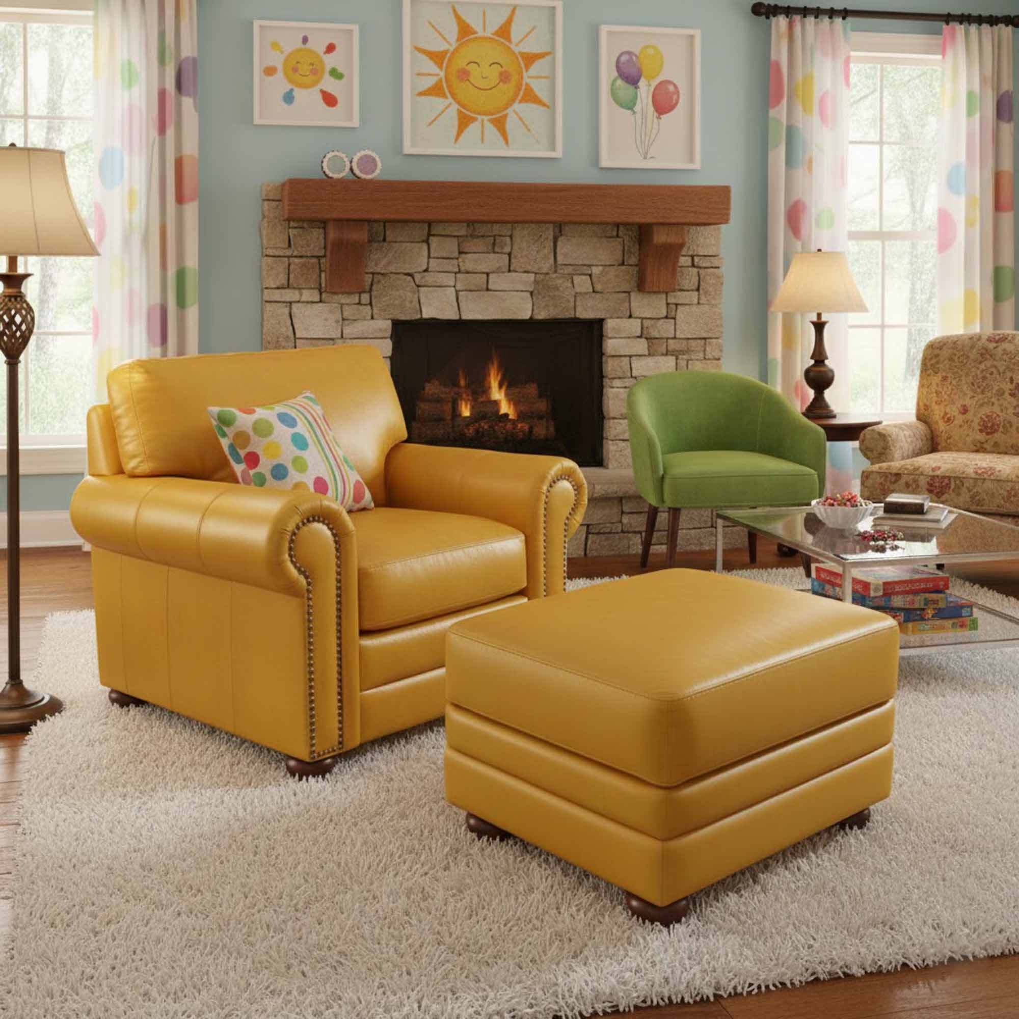 Ritz Leather Chair - Image 3