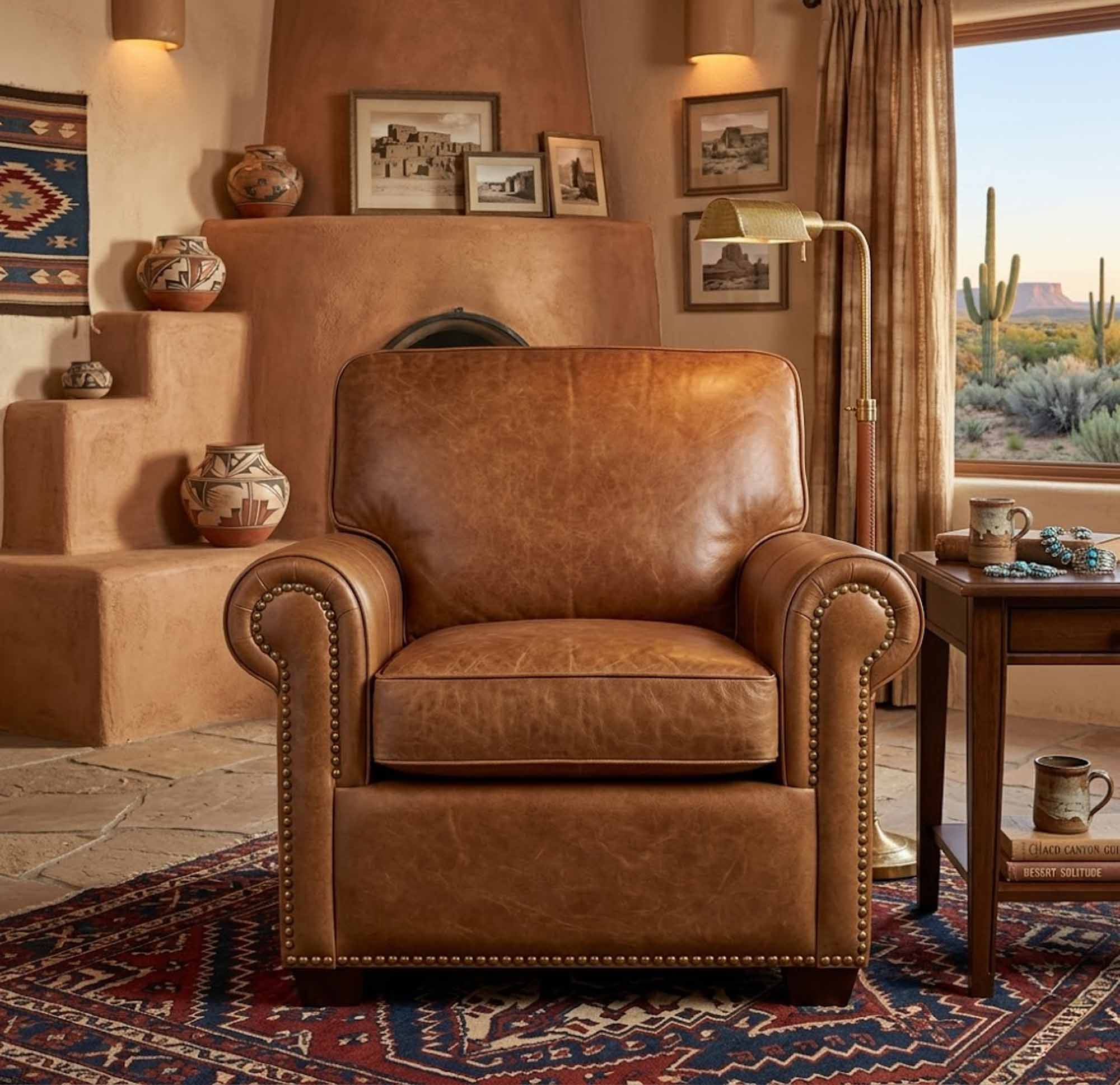 Robinson Leather Chair - Image 5