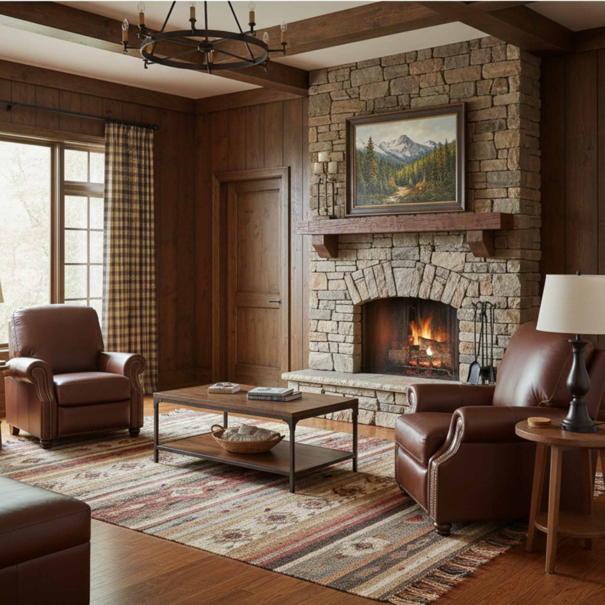 Rockland Leather Recliner - Image 4