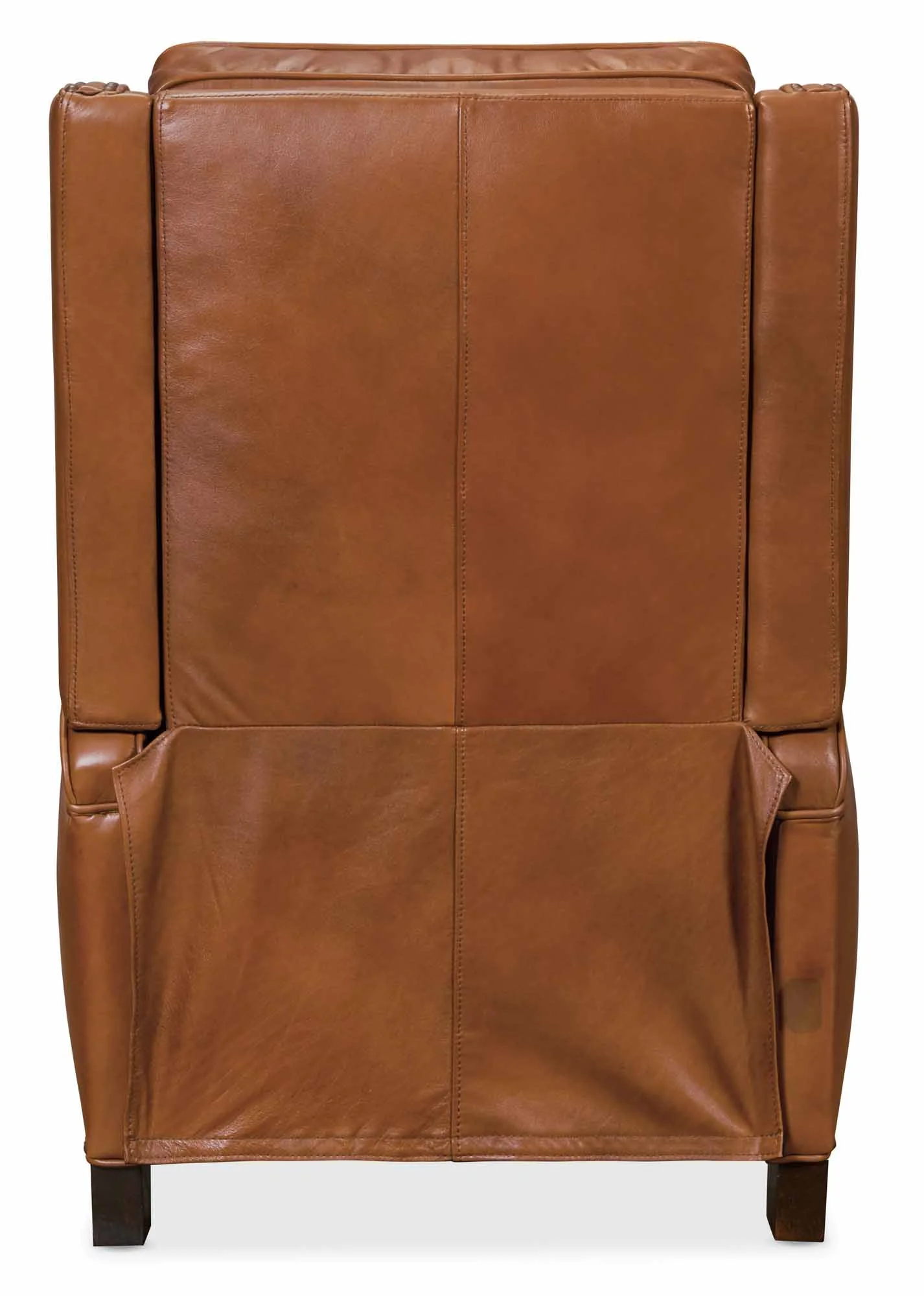 Rylea Leather Recliner In Medium Brown - Image 3