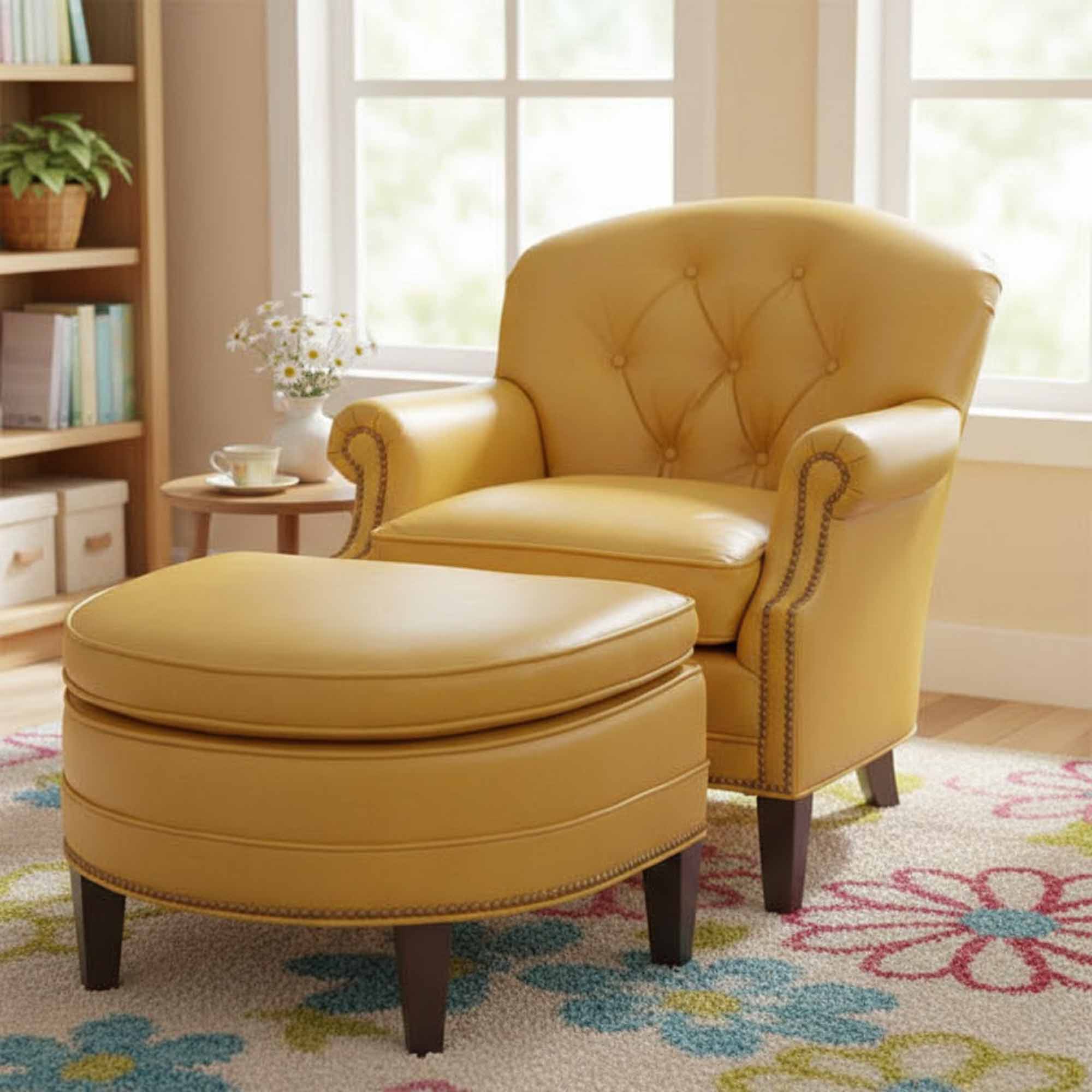 Saddle Leather Chair - Image 8