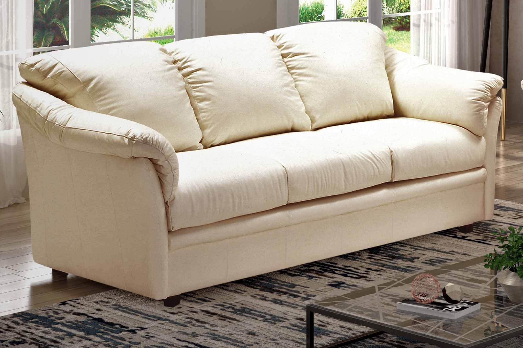 Salerno Leather Sofa - Image 5