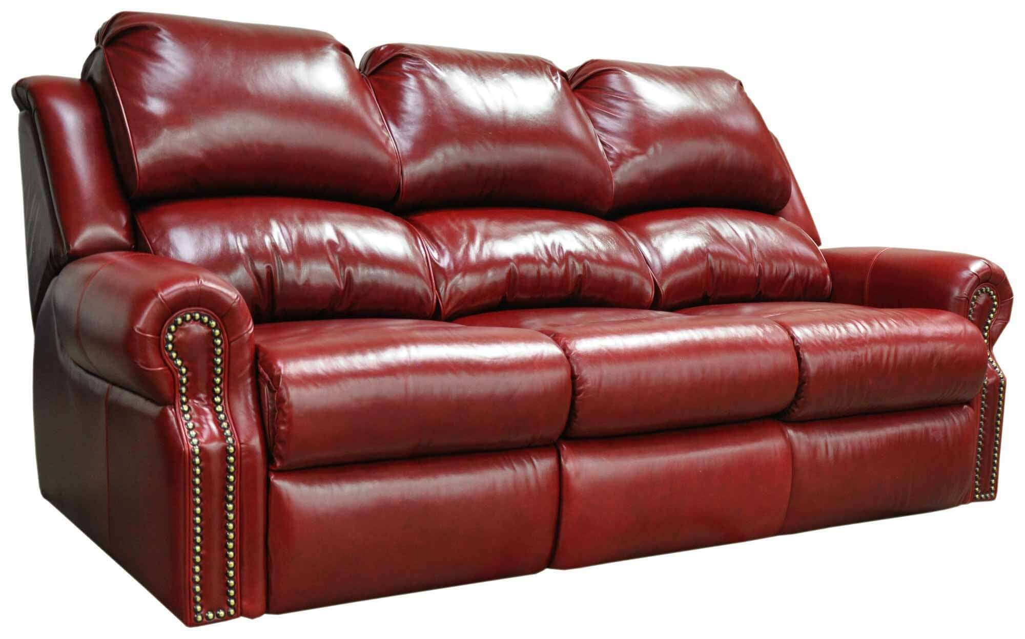 San Clemente Leather Reclining Sofa