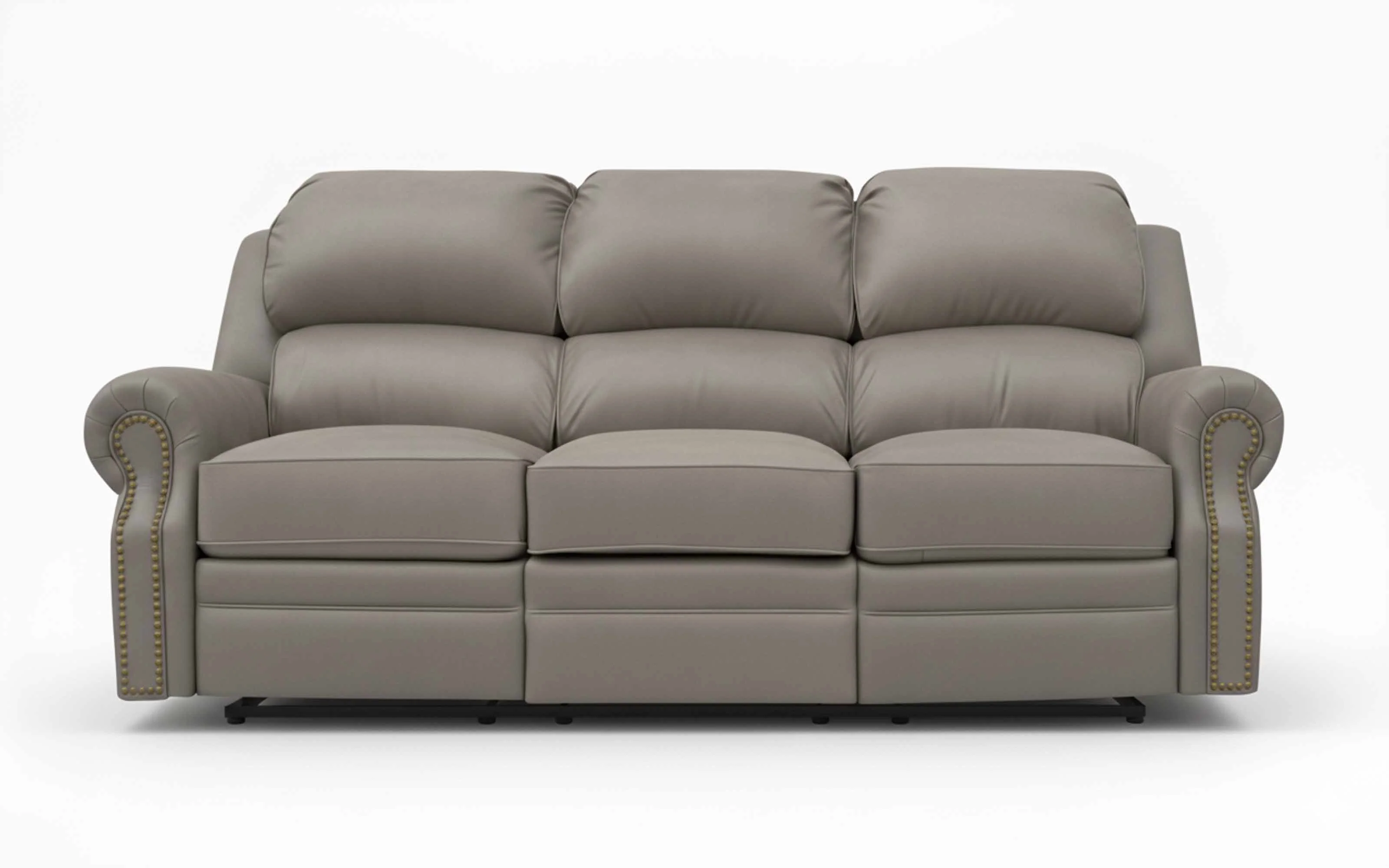 San Juan Leather Reclining Sofa - Image 4