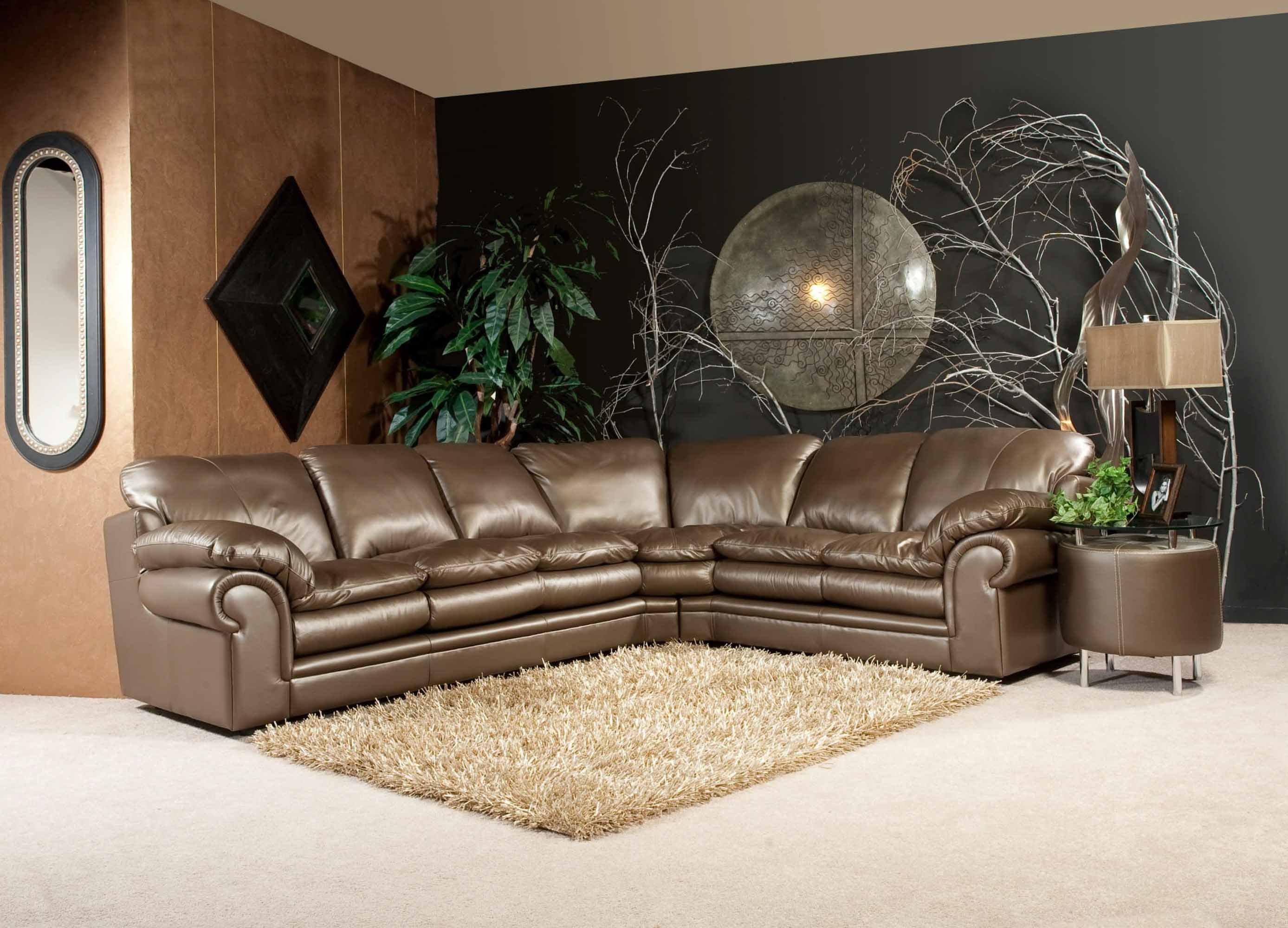 Santa Barbara Leather Sectional - Image 2